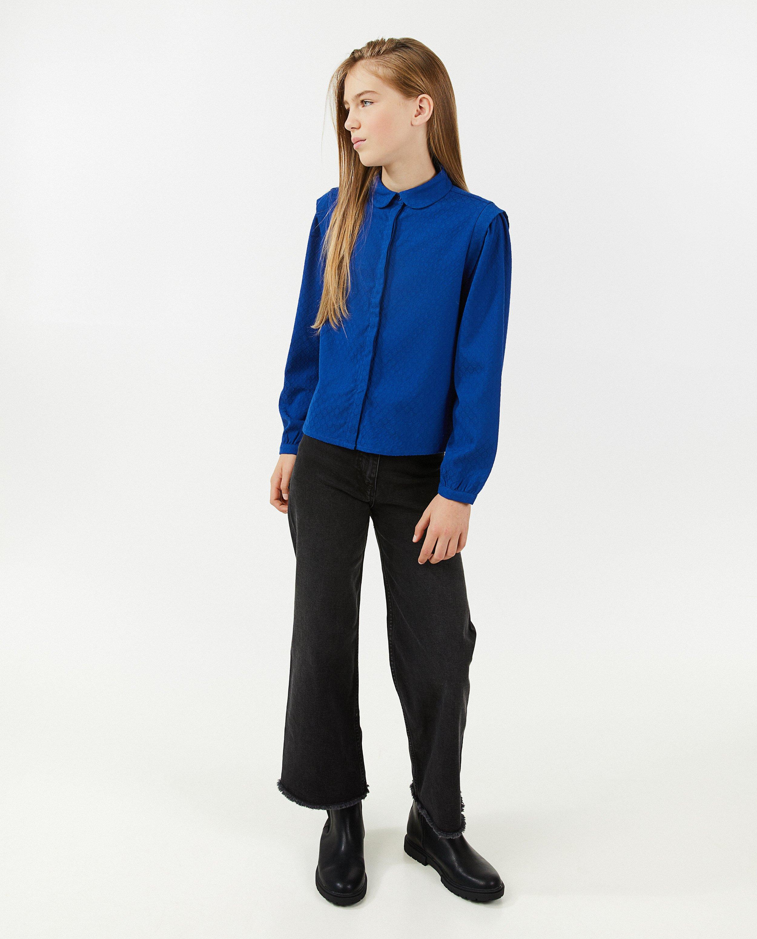 Zwarte jeans, culotte fit - null - Besties