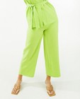 Pantalons - Pantalon vert pâle à jambes larges