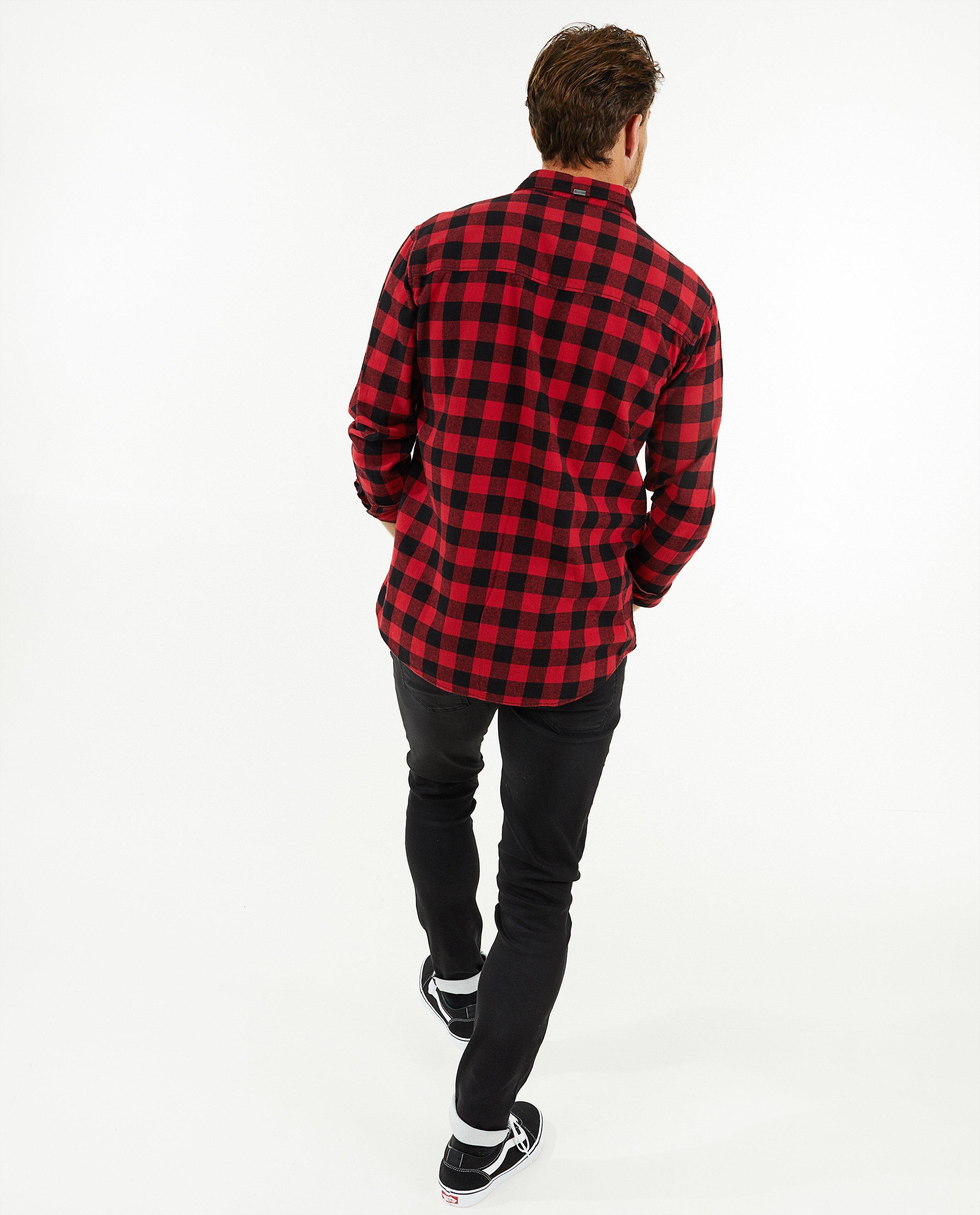 Hemden - Rood hemd met ruiten