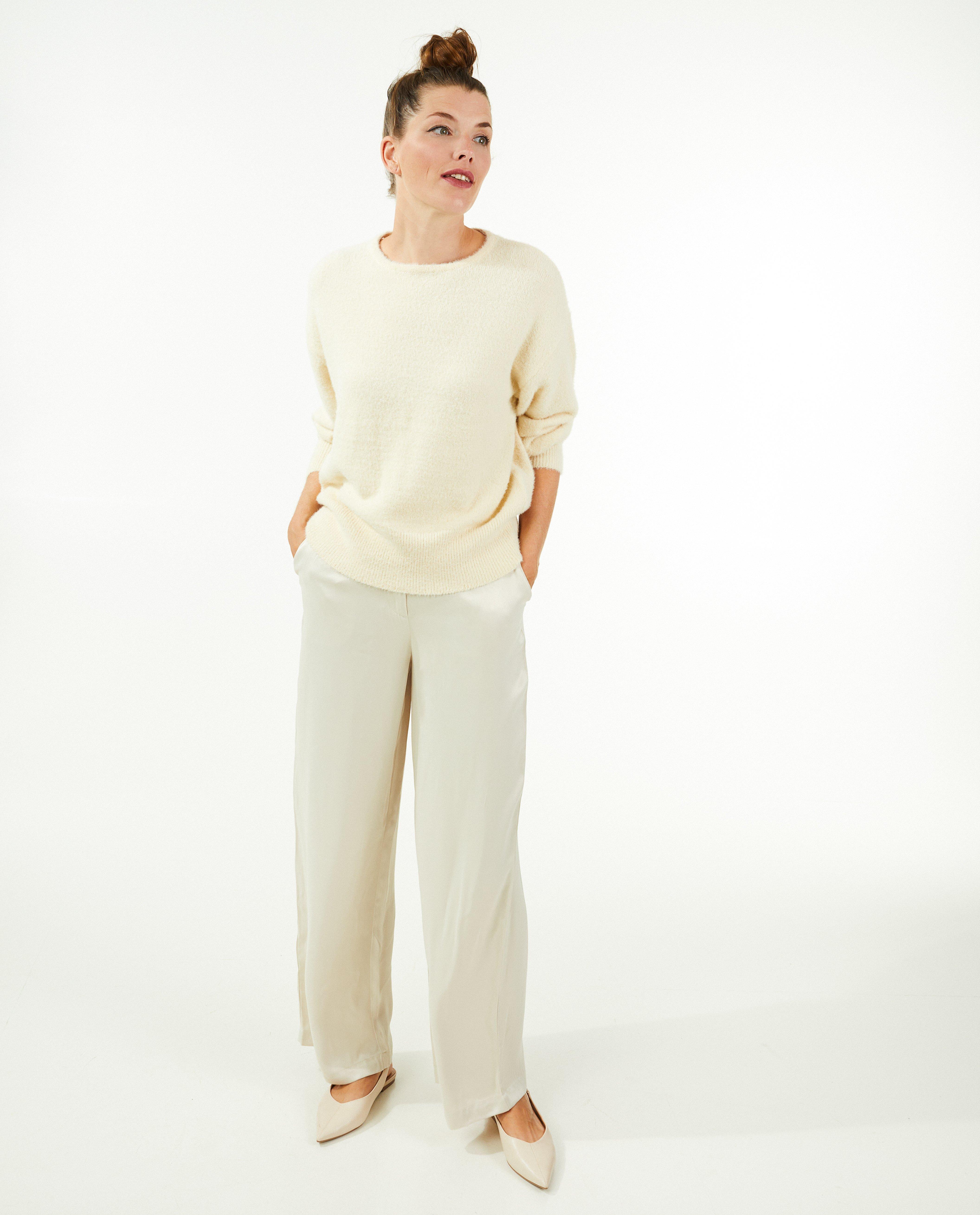 Pull en fils duveteux - null - Sora