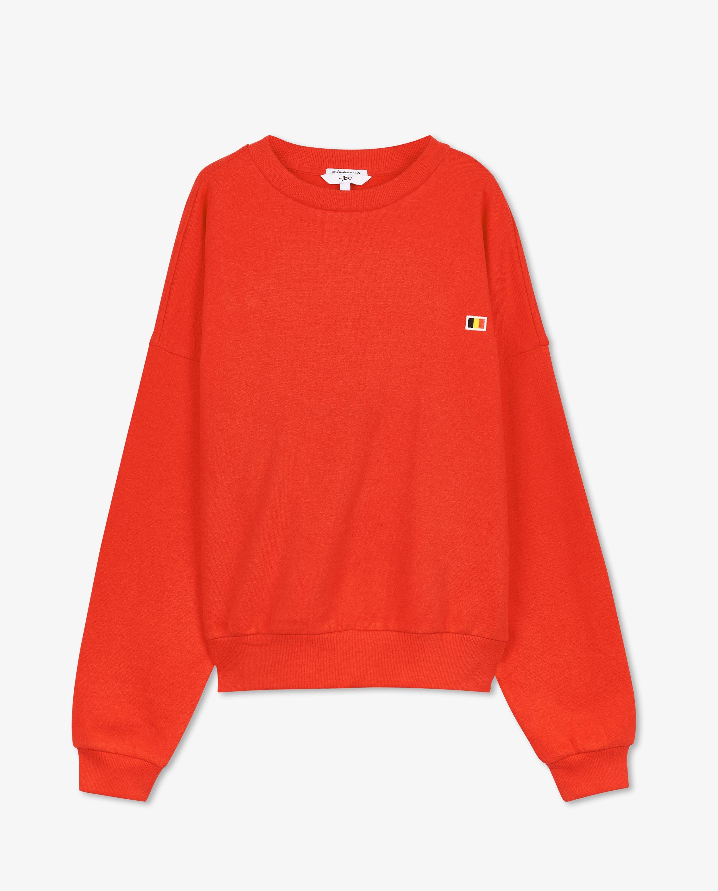 Sweaters - Sweater met patches, dames