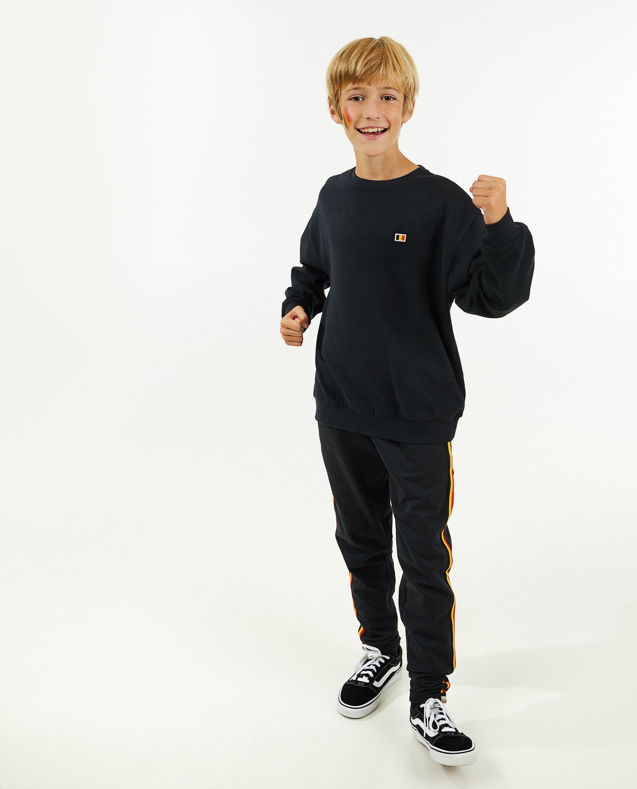 Zwarte sweater, 7-14 jaar - null - Familystories