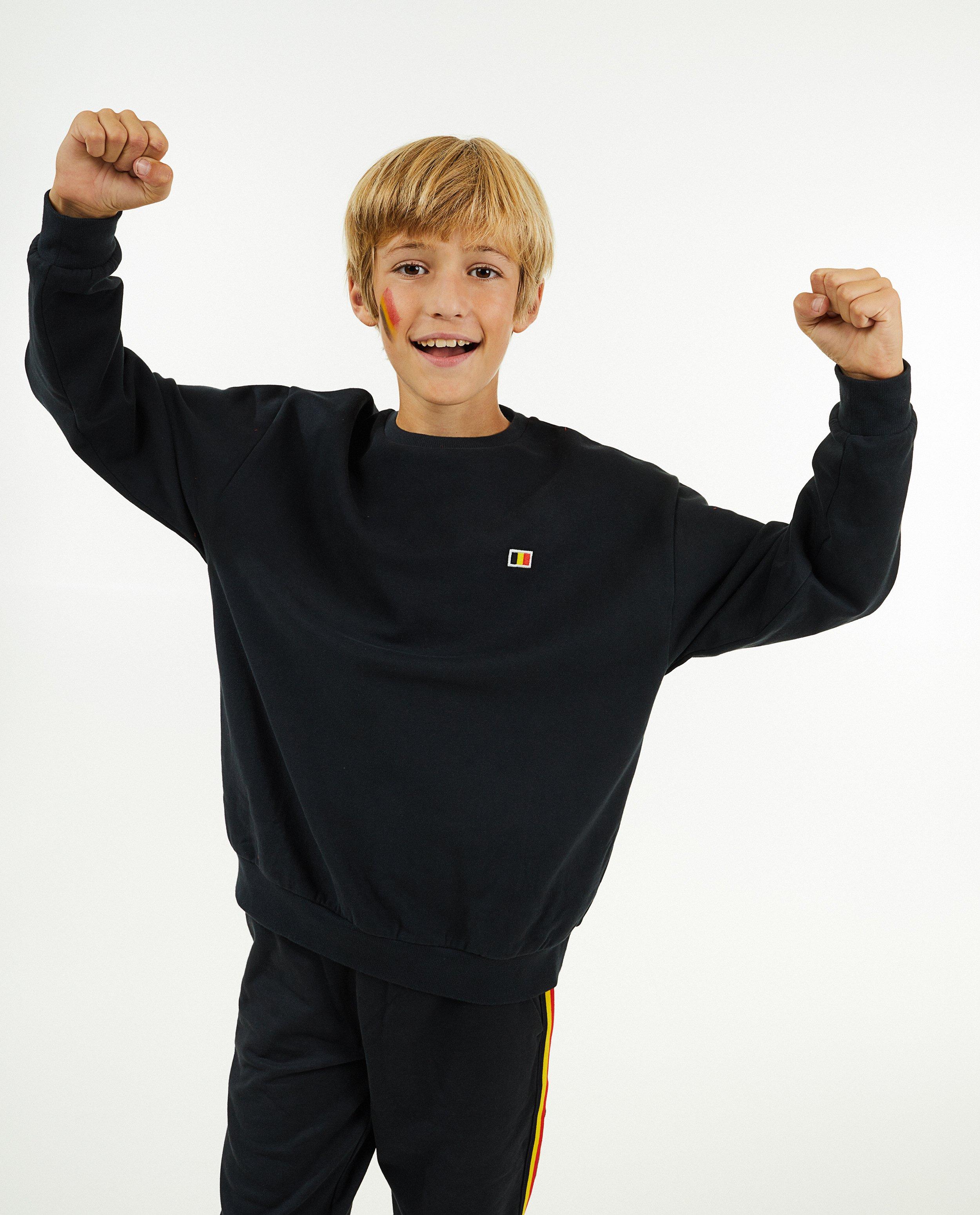 Sweaters - Zwarte sweater, 7-14 jaar