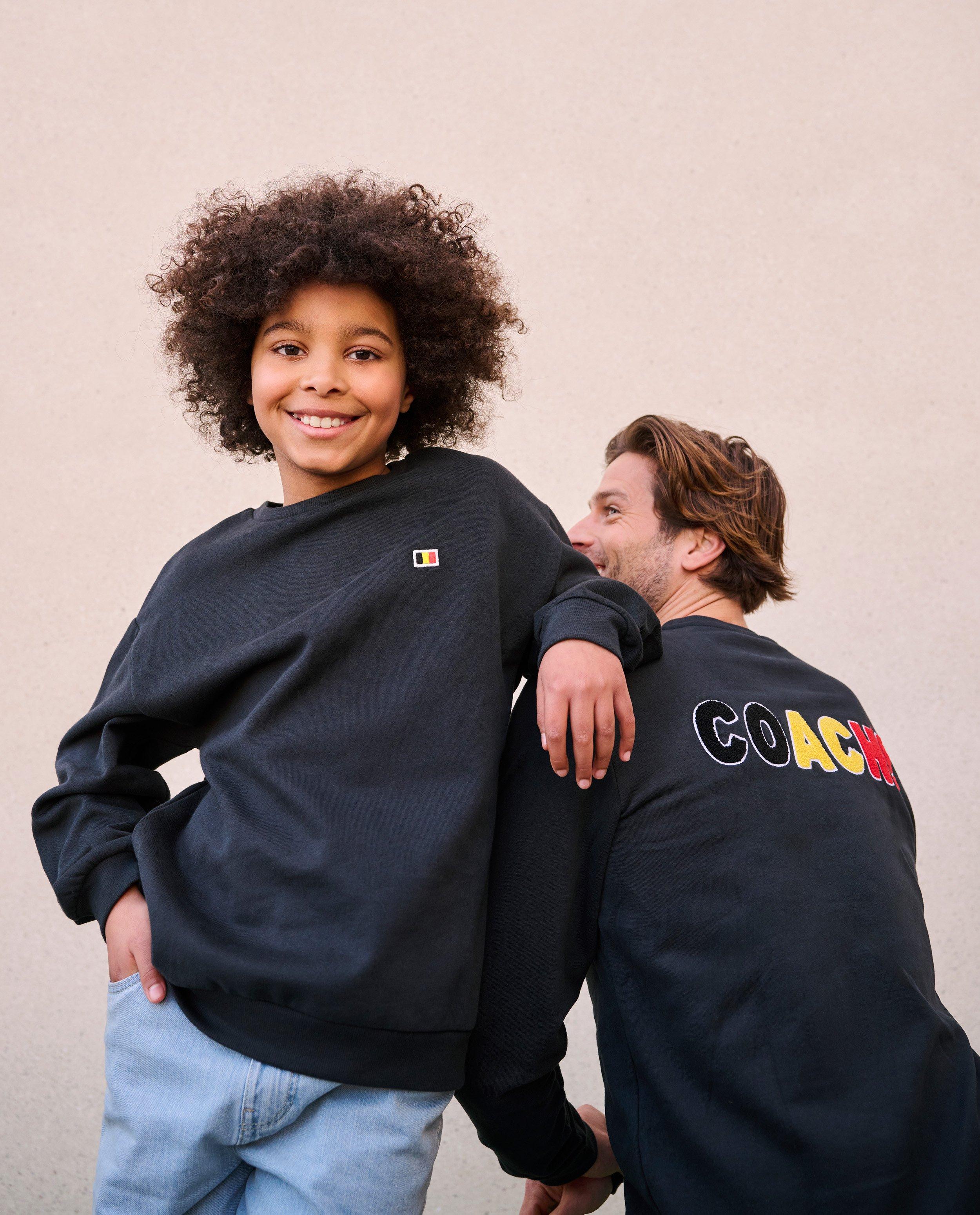 Sweaters - Zwarte sweater, 7-14 jaar