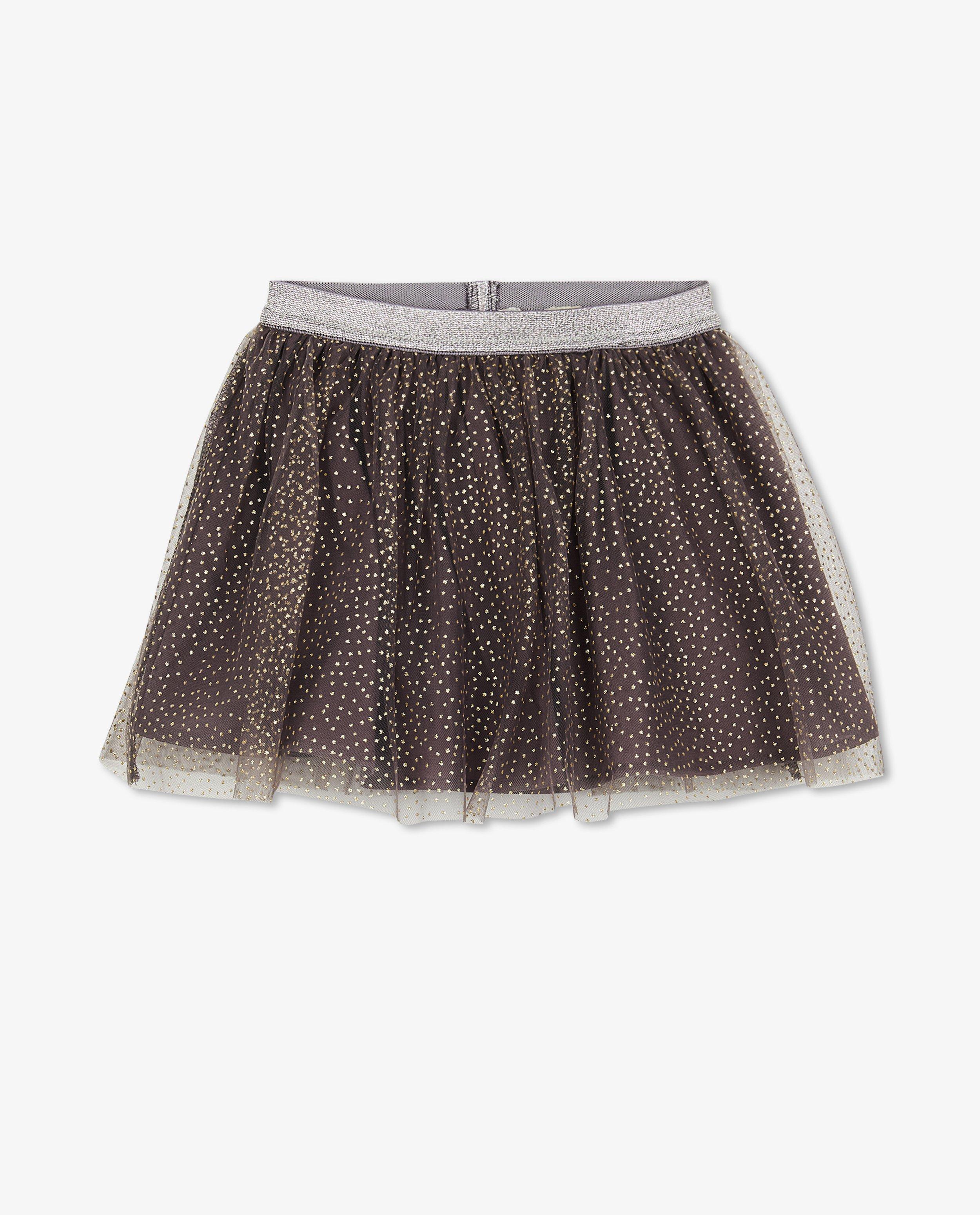 Jupes - Jupe avec du tulle et ornée de paillettes