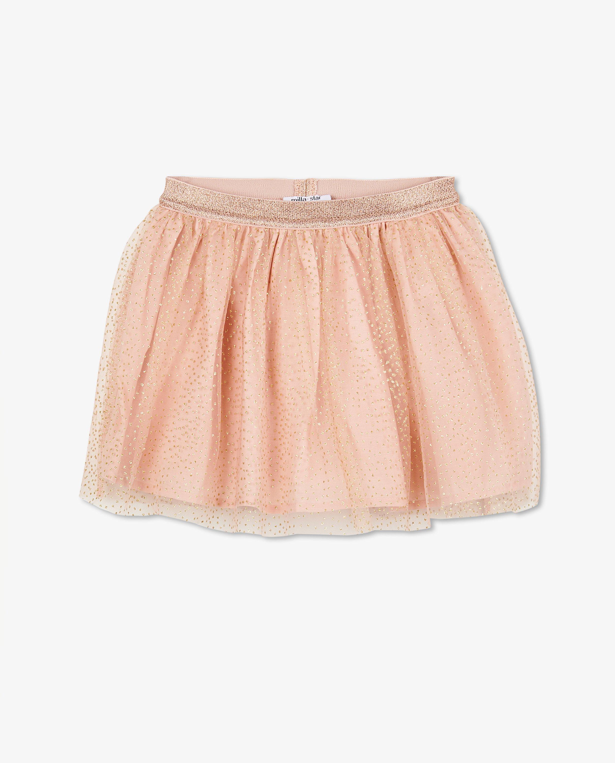 Jupes - Jupe avec du tulle et ornée de paillettes