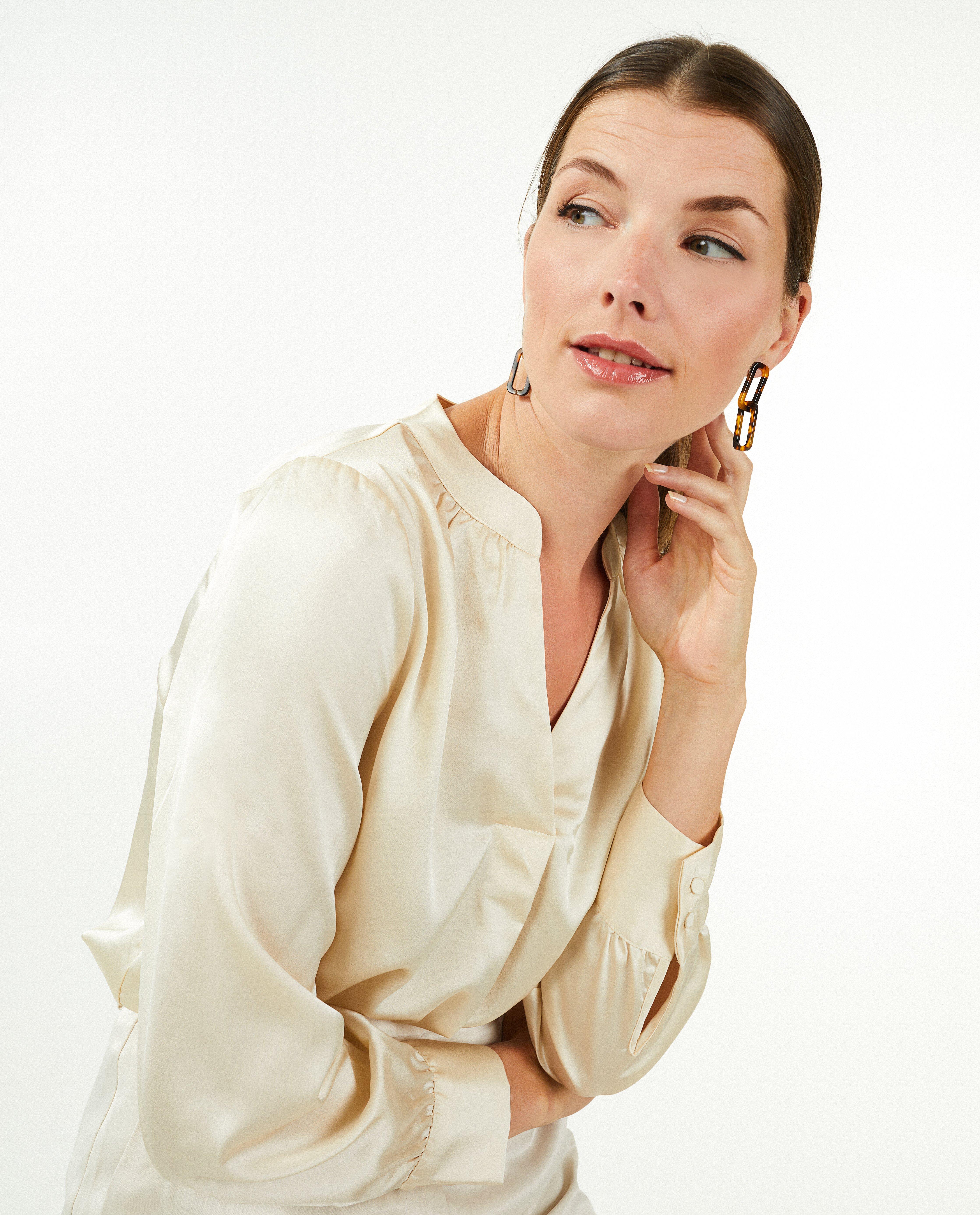 Hemden - Satijnen blouse