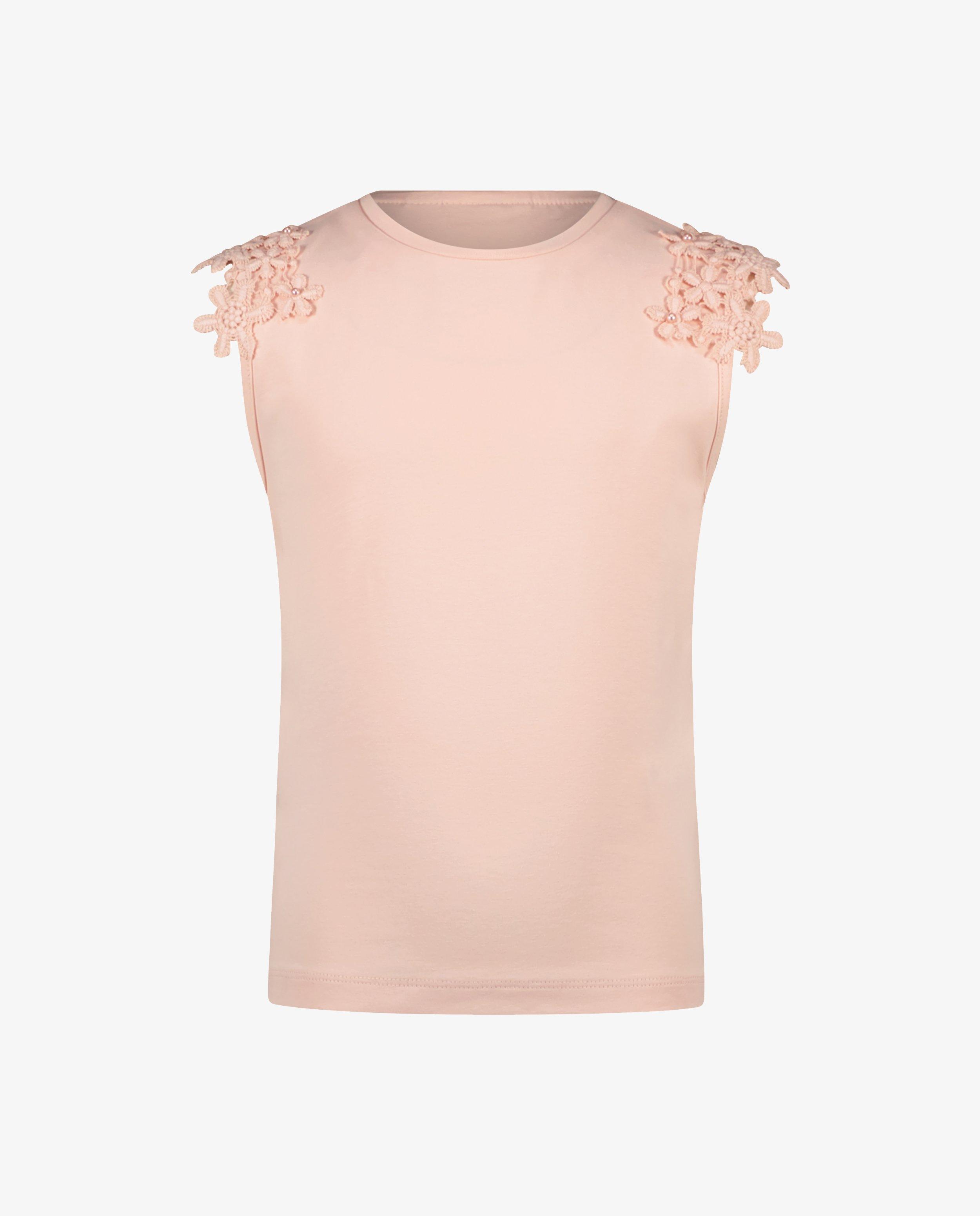 T-shirts - Top avec des fleurs, Communion