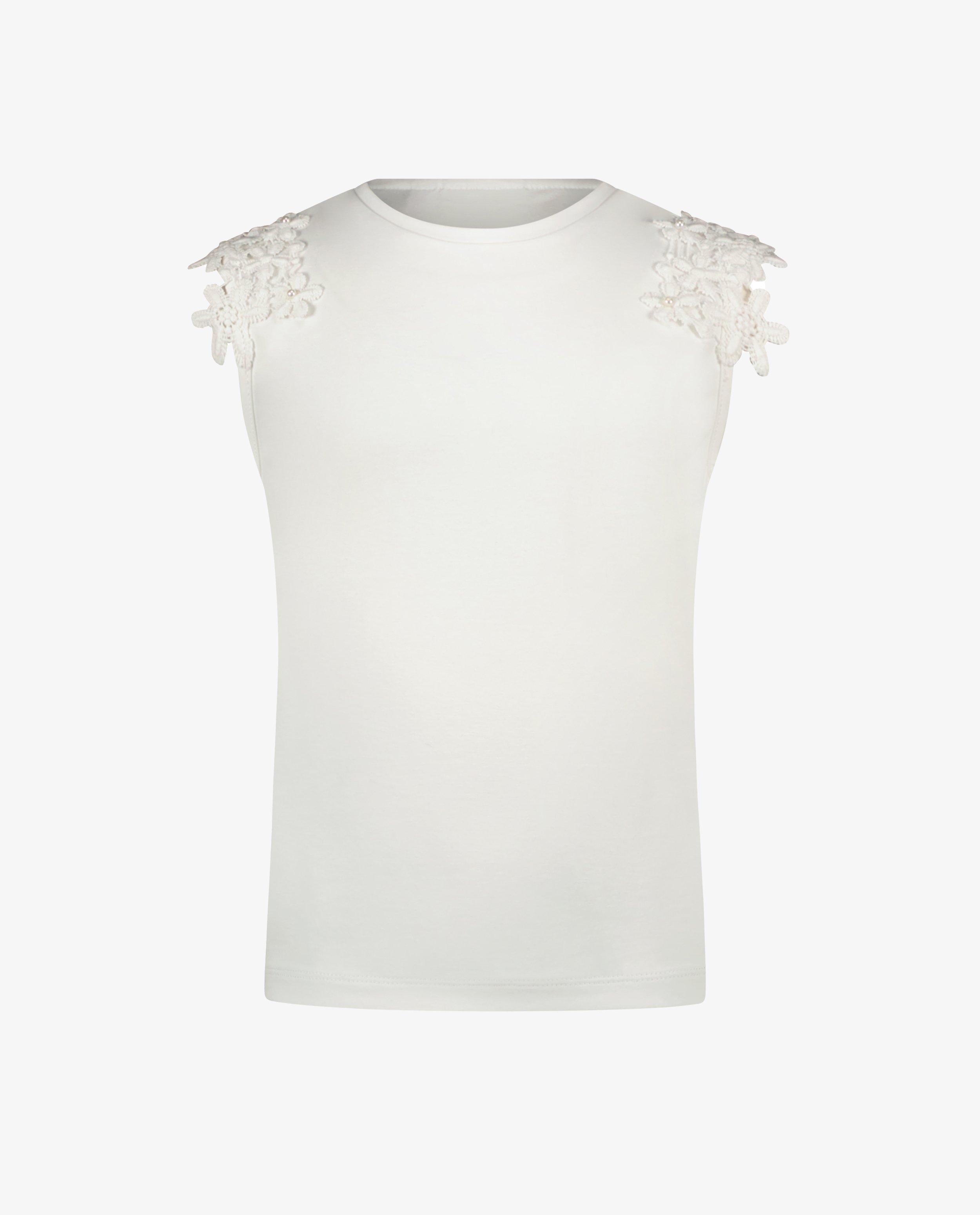 T-shirts - Top met bloemen, Communie