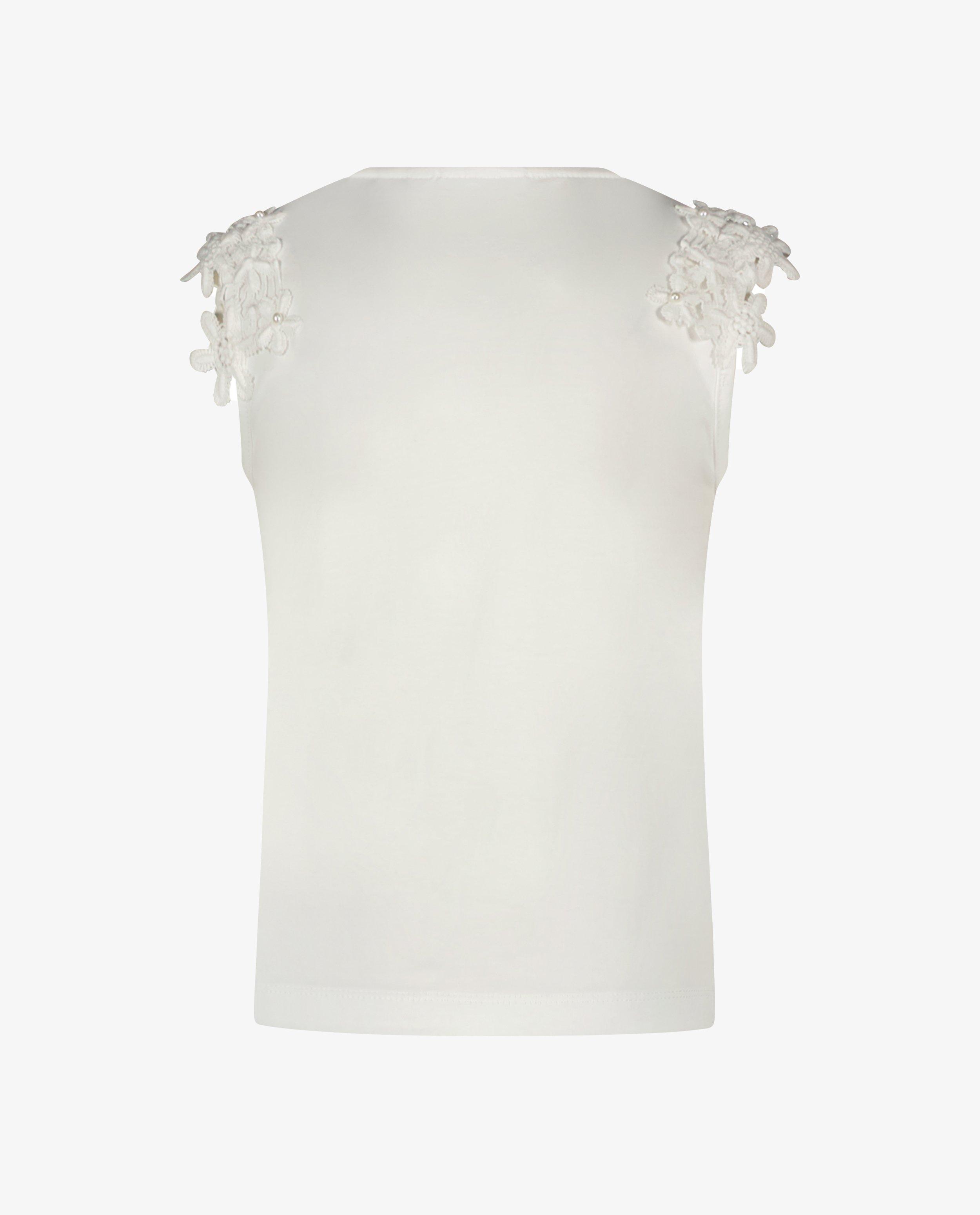 T-shirts - Top avec des fleurs, Communion