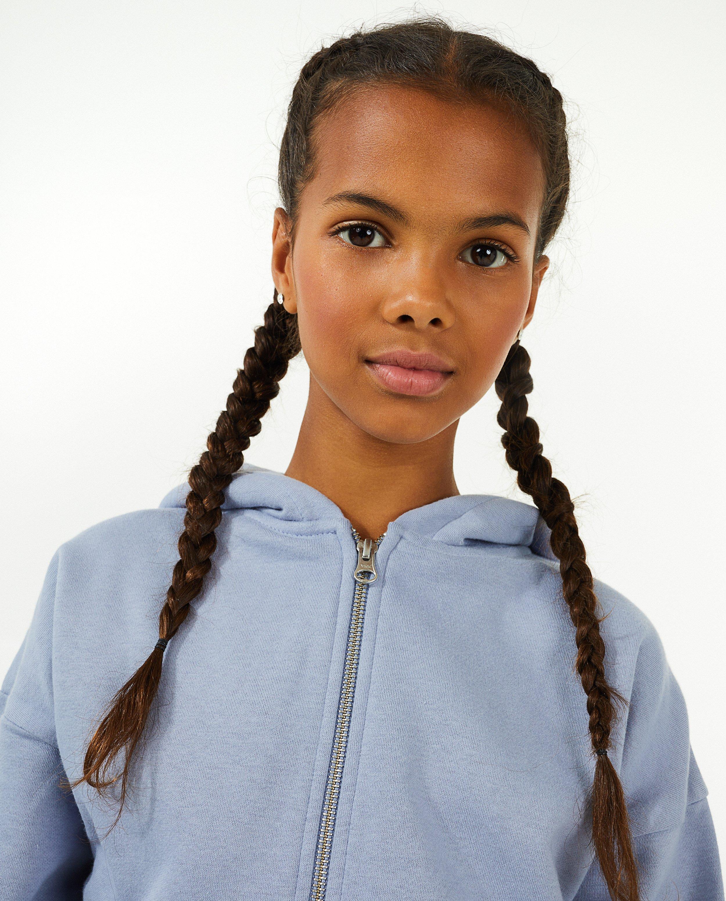 Sweatvest met kap - Product Detail - blauw - afbeelding nummer 4