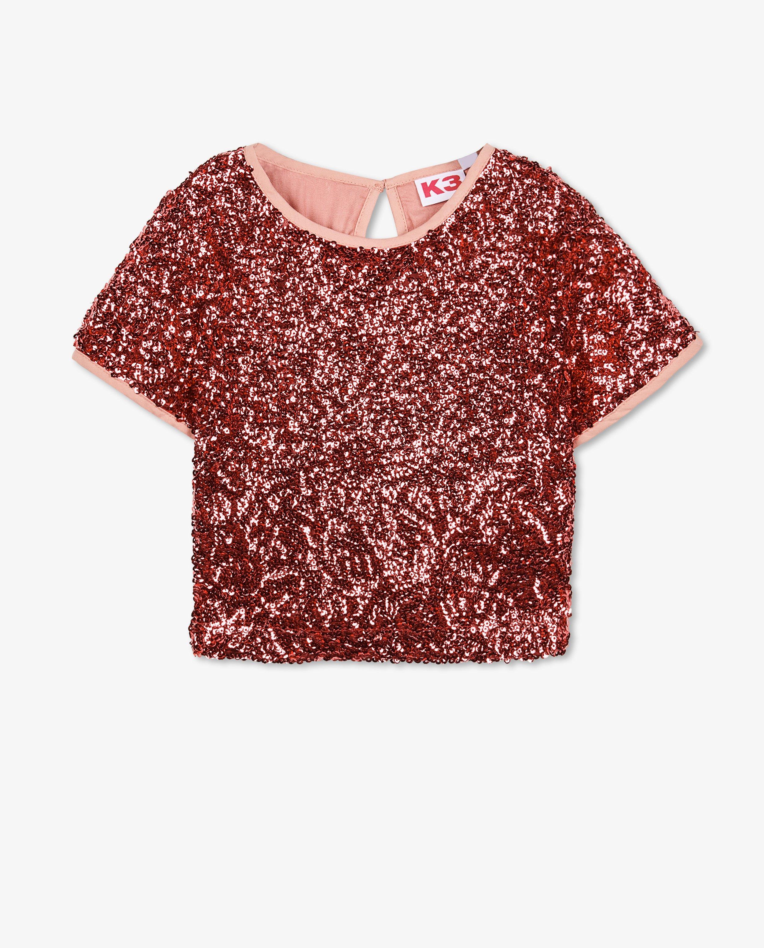 T-shirts - T-shirt met pailletten