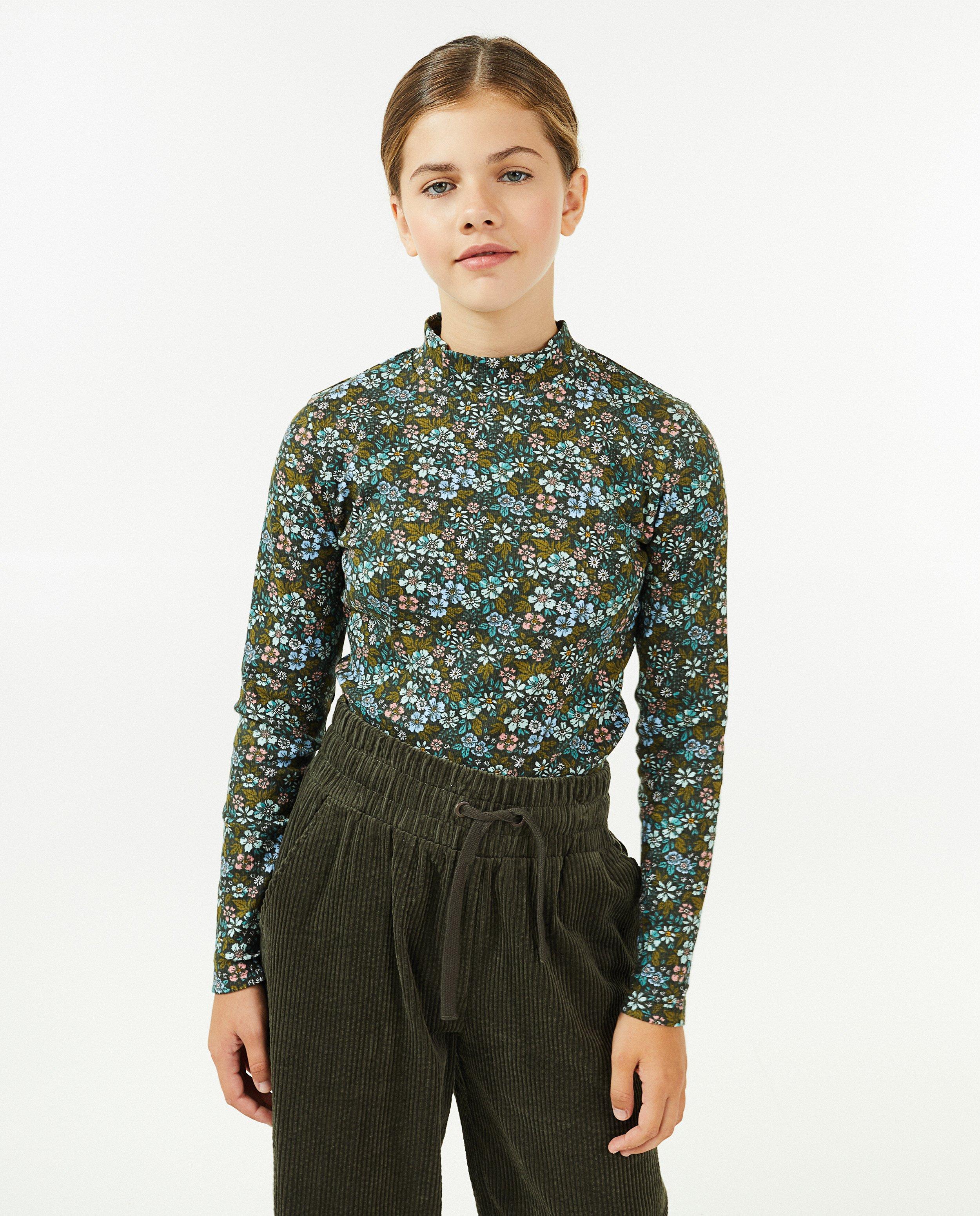 T-shirts - Souspull met bloemenprint