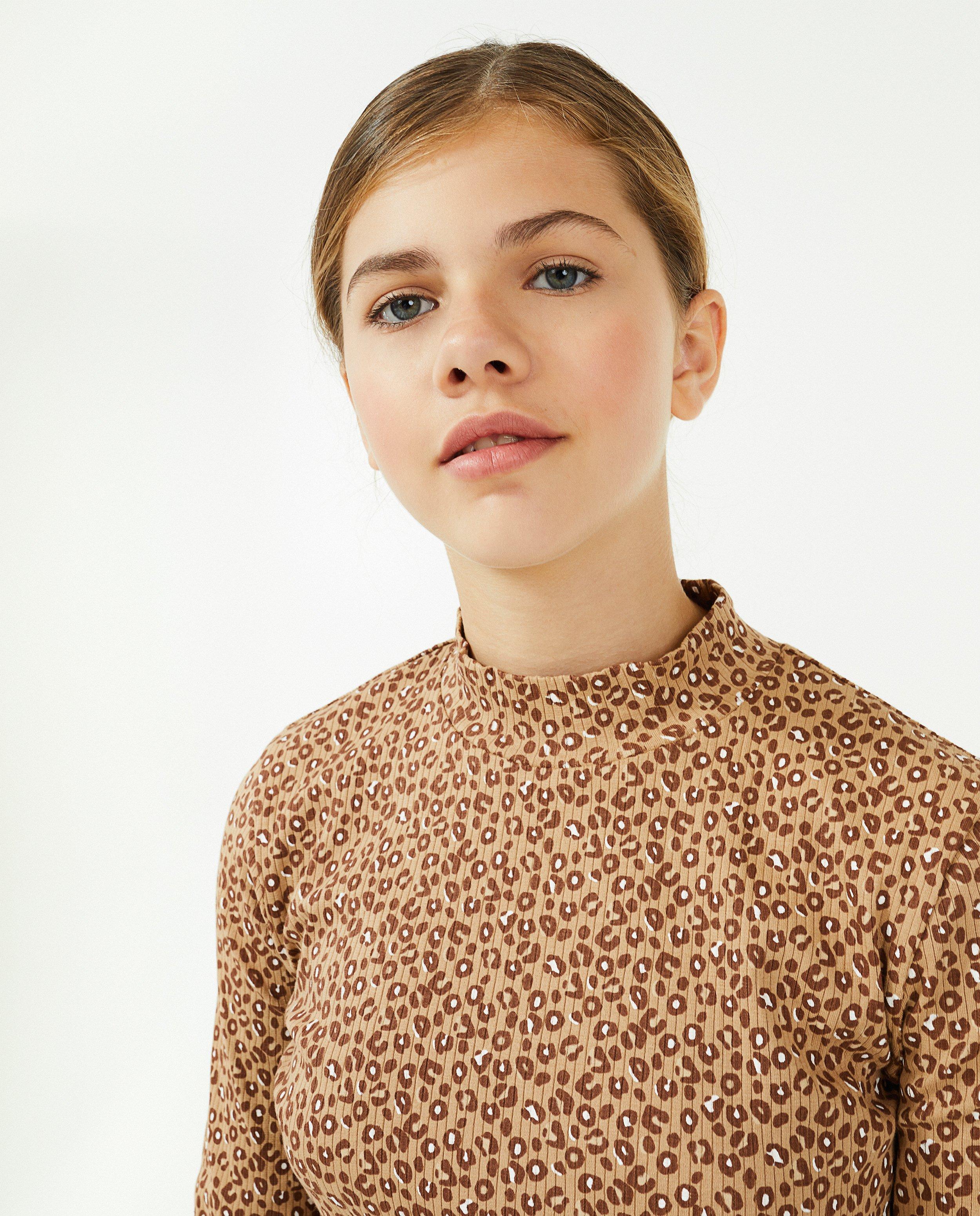 T-shirts - Sous-pull à imprimé fleuri
