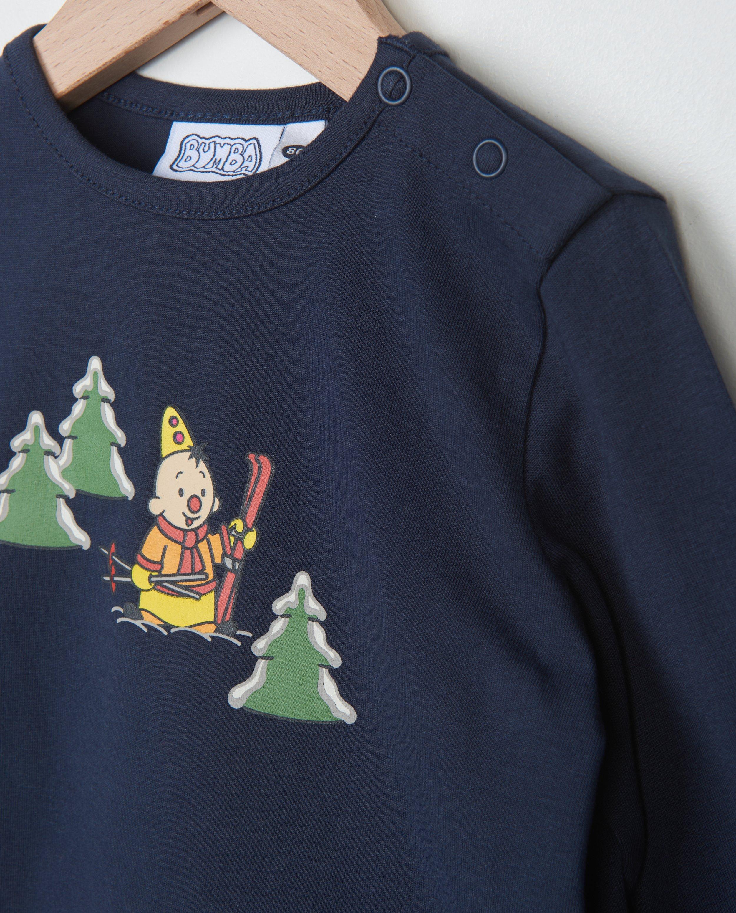 Blauwe pyjama met print - Product Detail - donkerblauw - afbeelding nummer 3