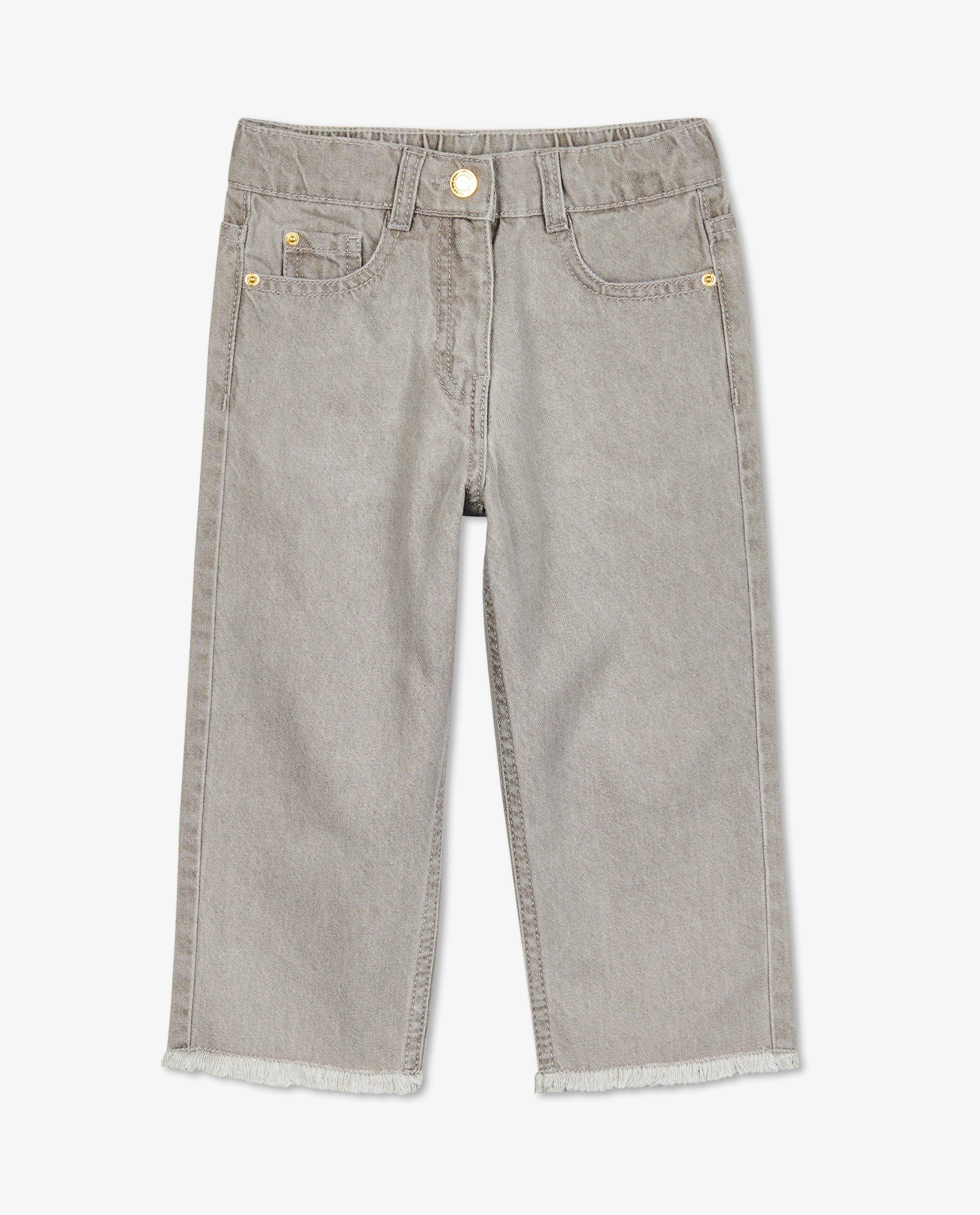 Jeans - Jupe-culotte grise
