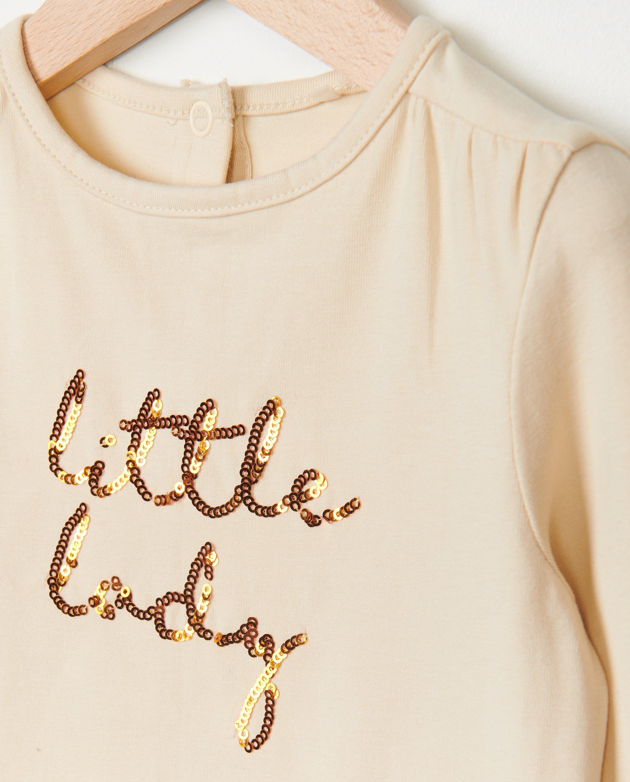 T-shirts - Longsleeve met pailletten
