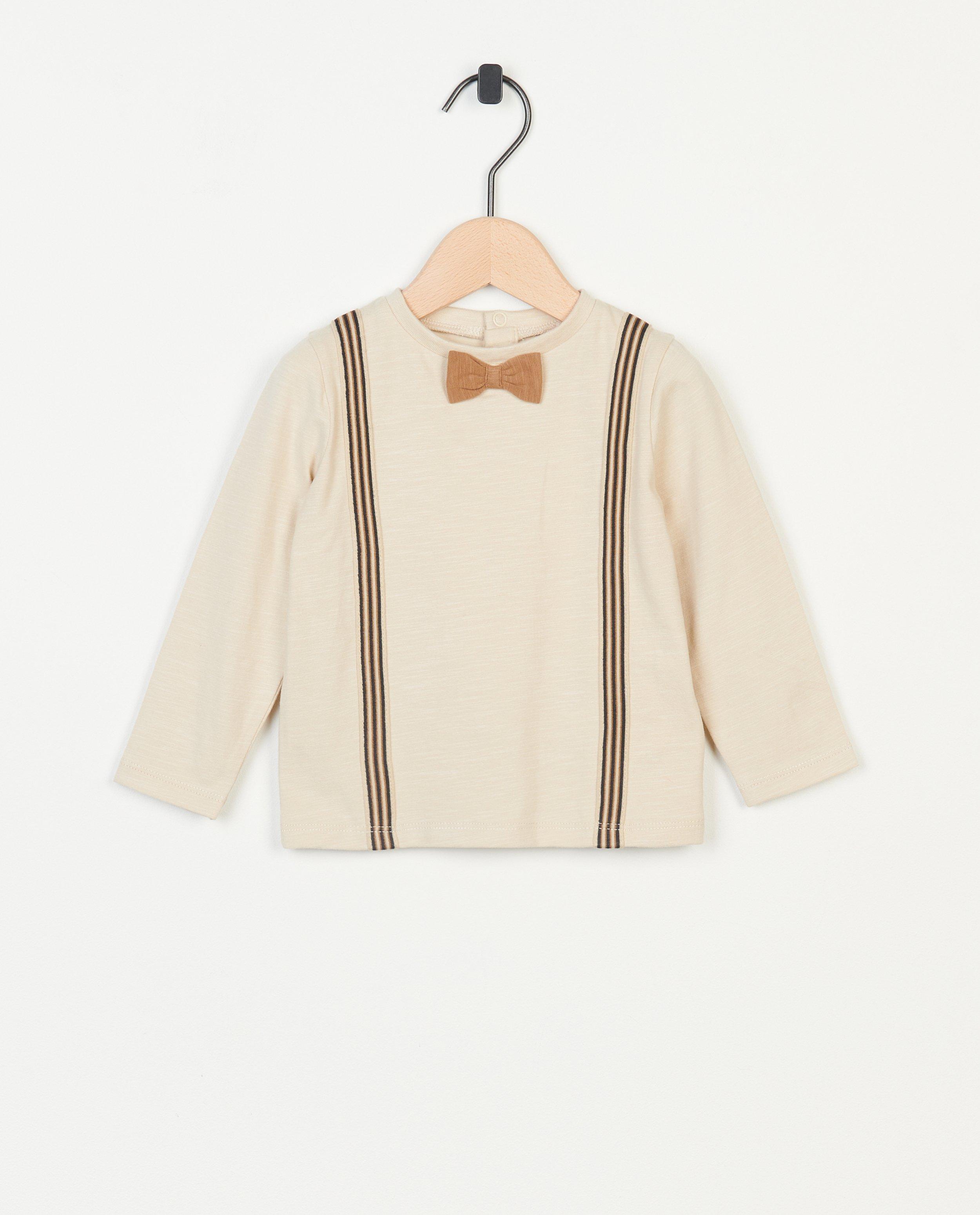 Longsleeve met strikje - null - Cuddles and Smiles