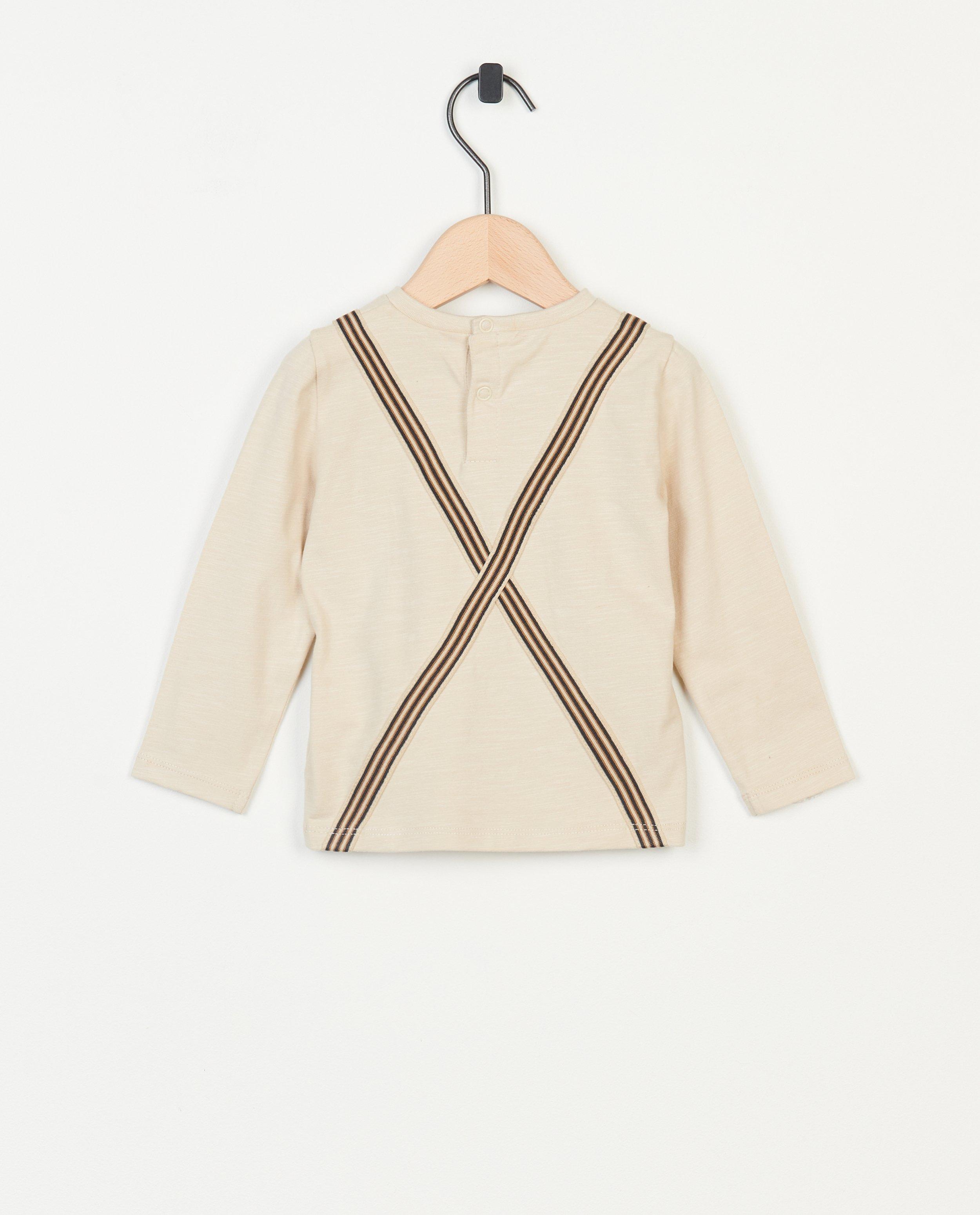 T-shirts - Longsleeve met strikje