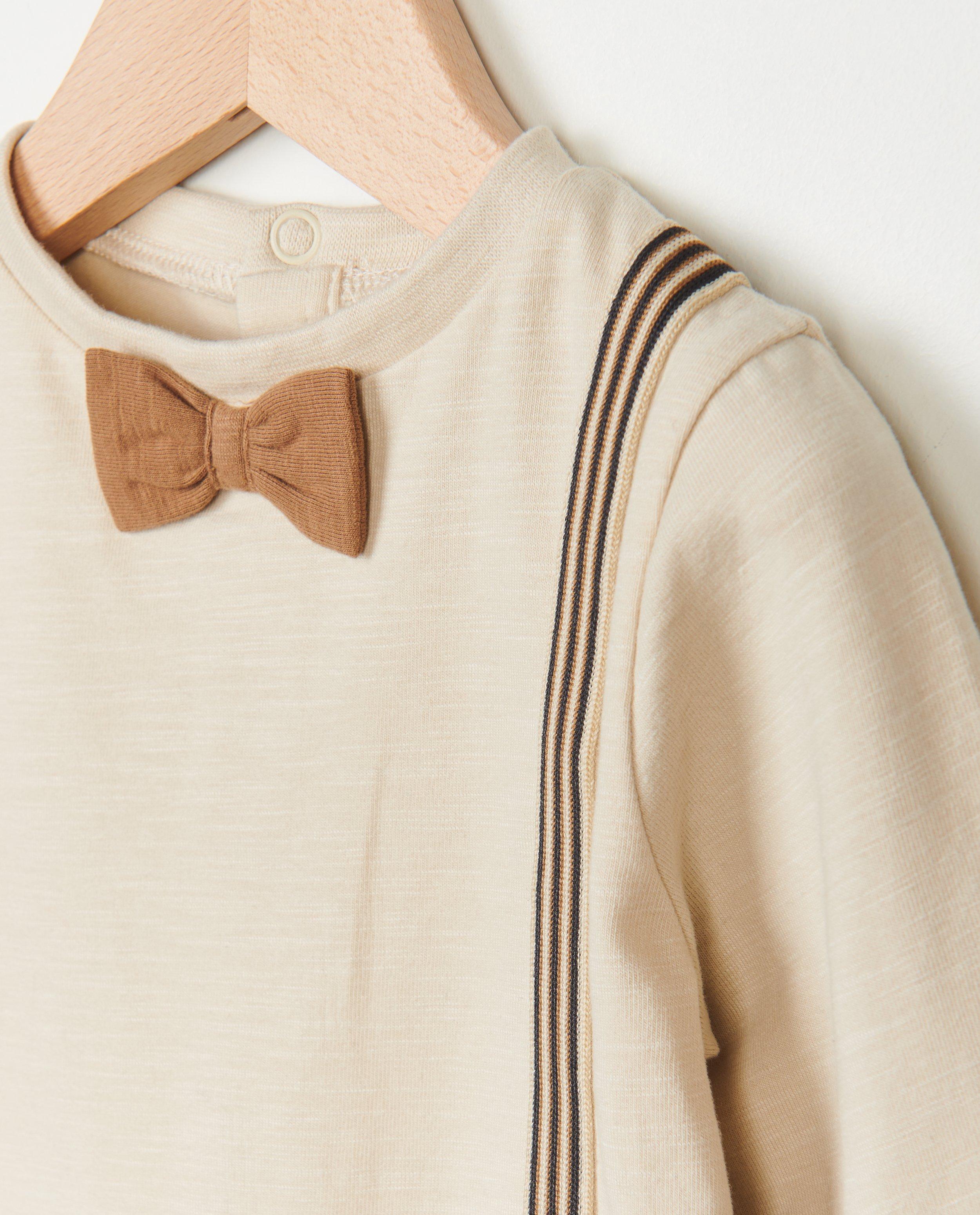 T-shirts - Longsleeve met strikje