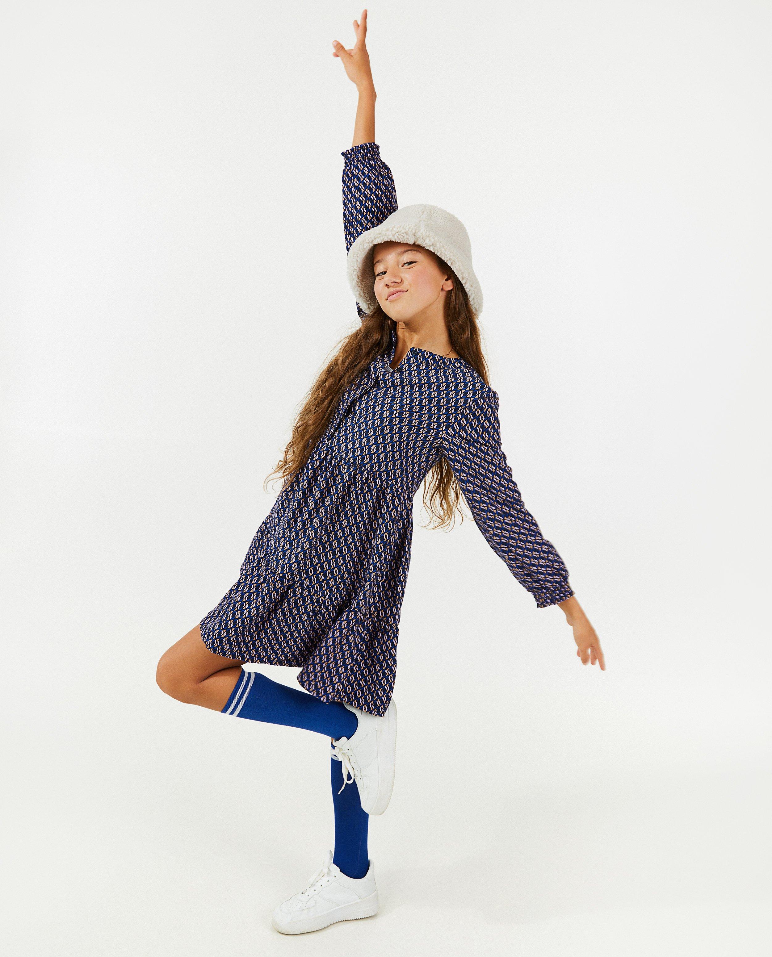 Robes - Robe avec motif rétro