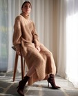 Robes - Robe brune en tricot