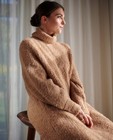 Robes - Robe brune en tricot