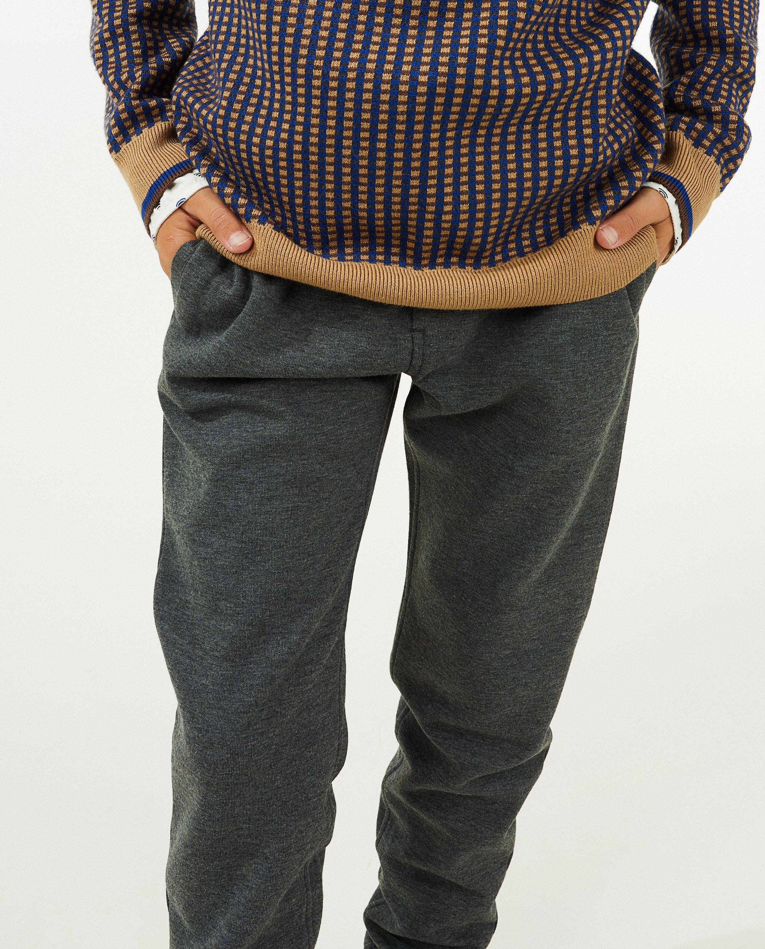 Broeken - Donkergrijze broek