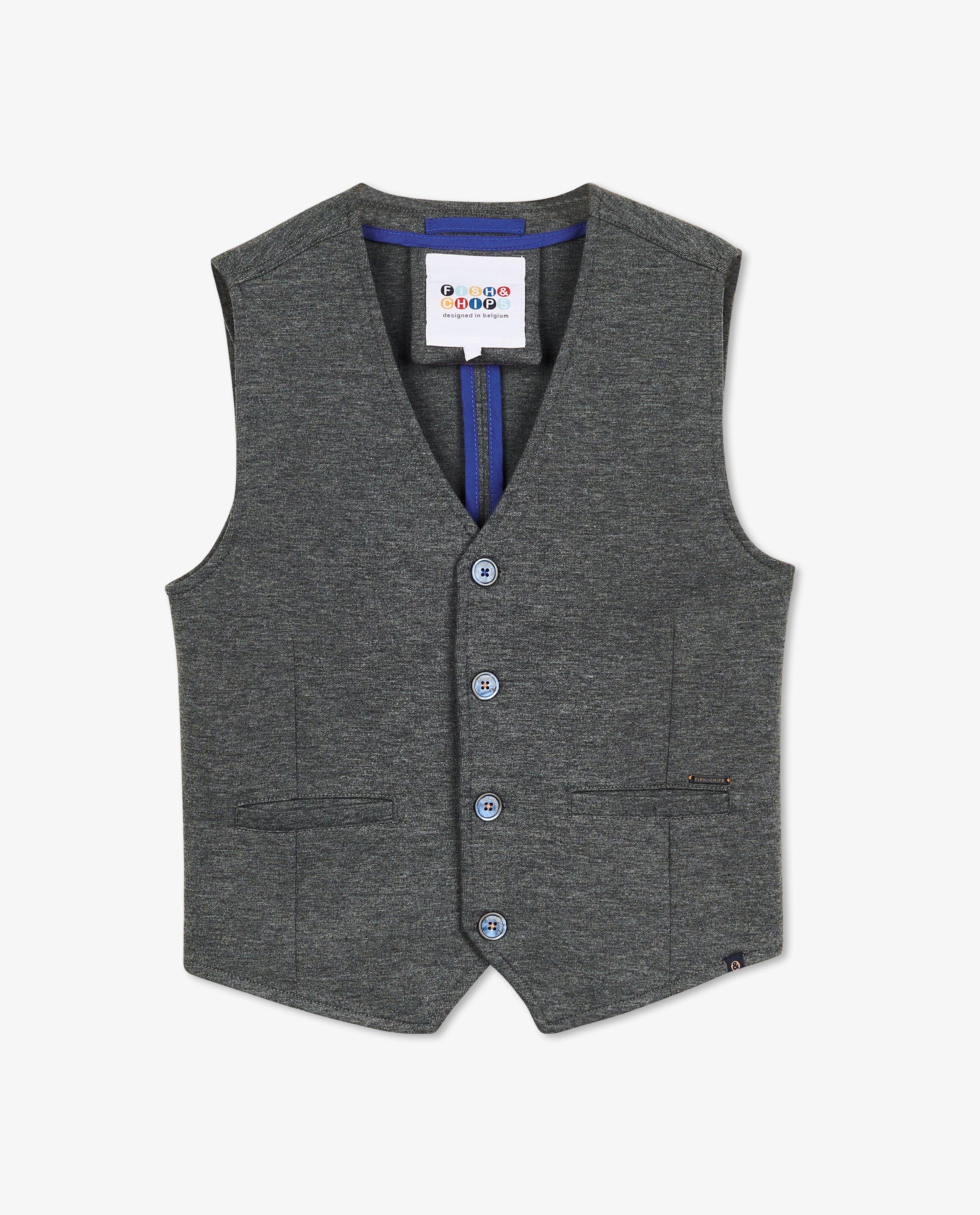 Cardigans - Gilet gris foncé