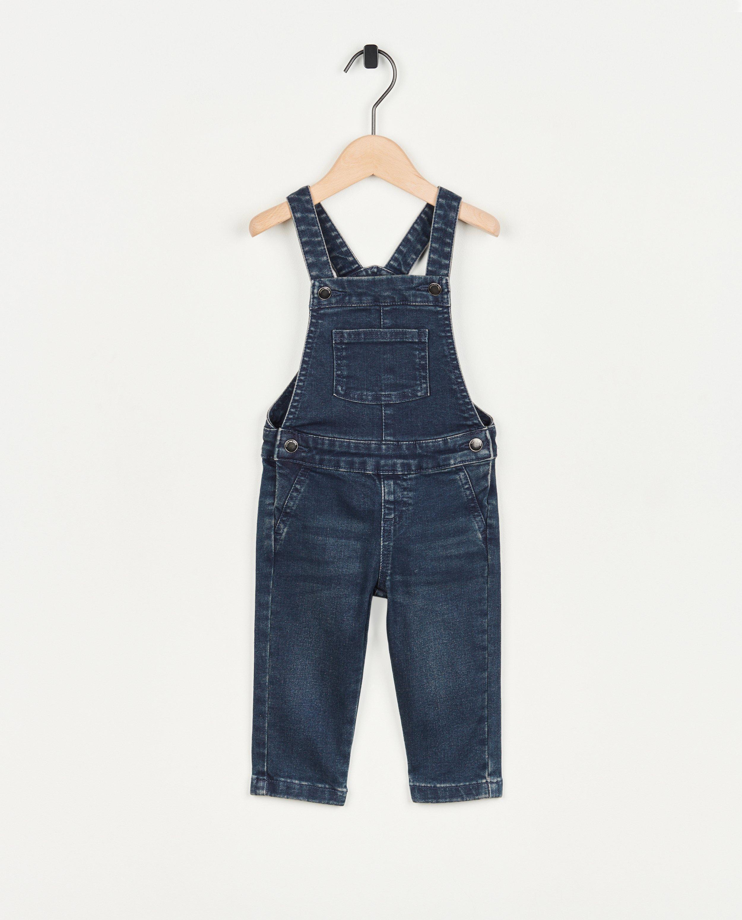 Salopette bleue en jeans - null - Cuddles and Smiles
