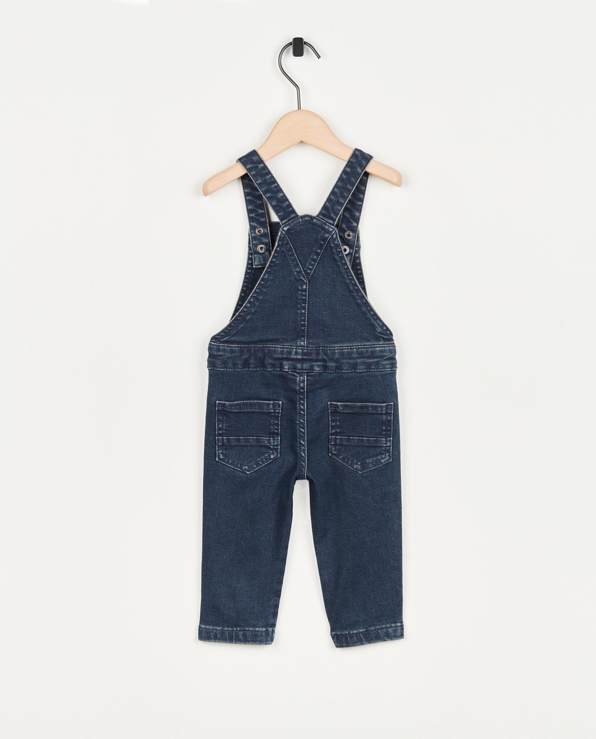 Jeans - Blauwe jeanssalopette