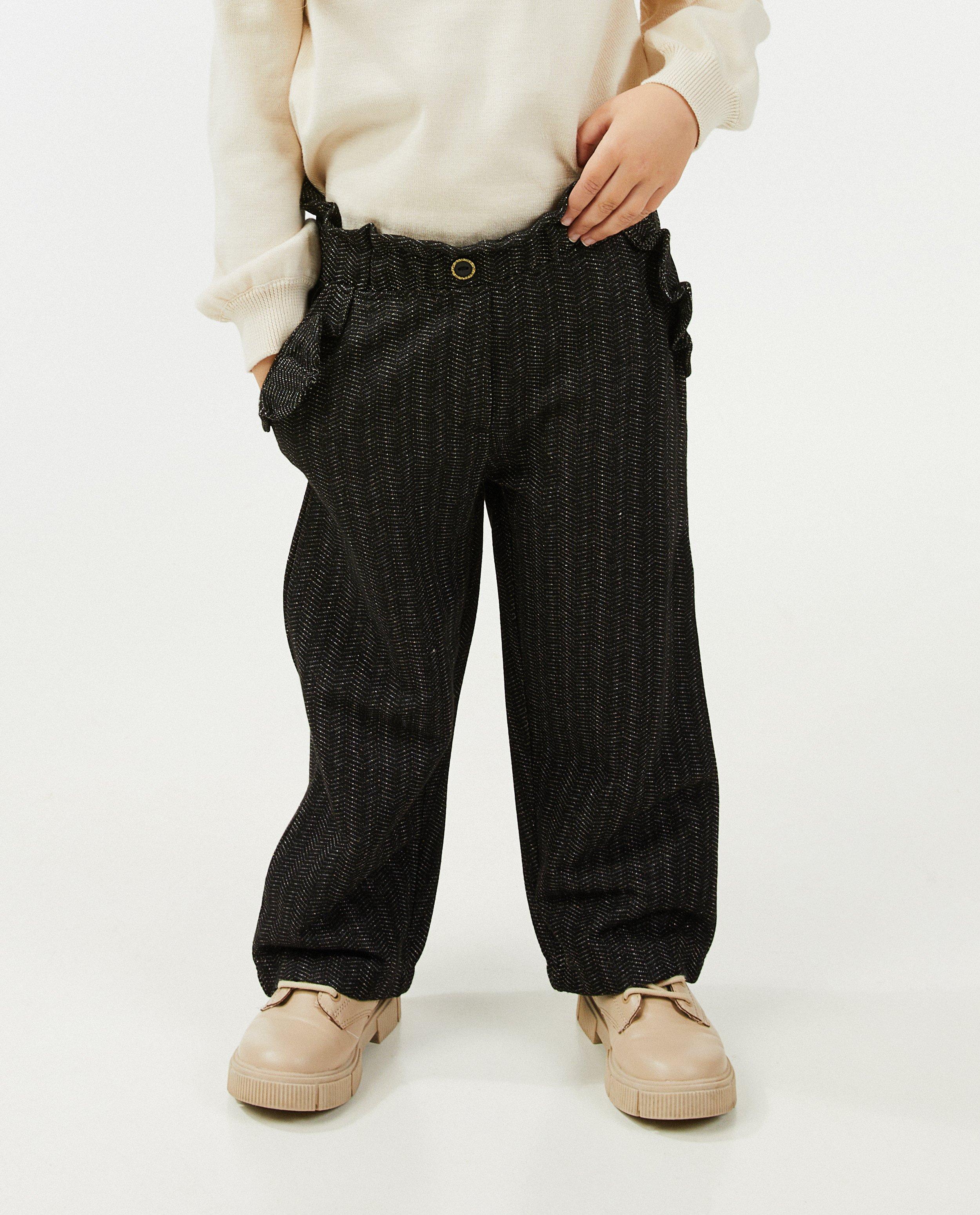 Broeken - Broek met zigzagprint