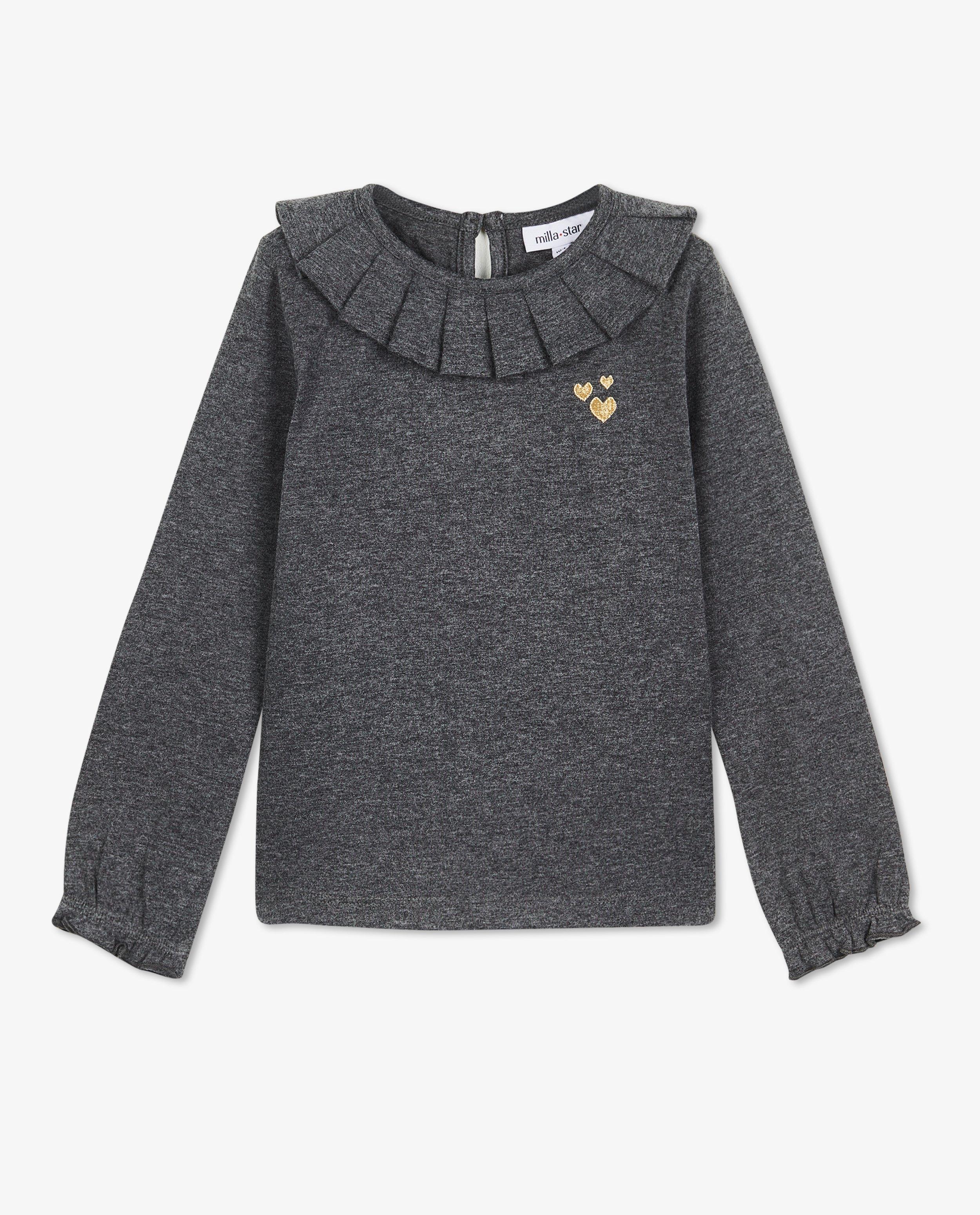 T-shirts - Longsleeve met volants