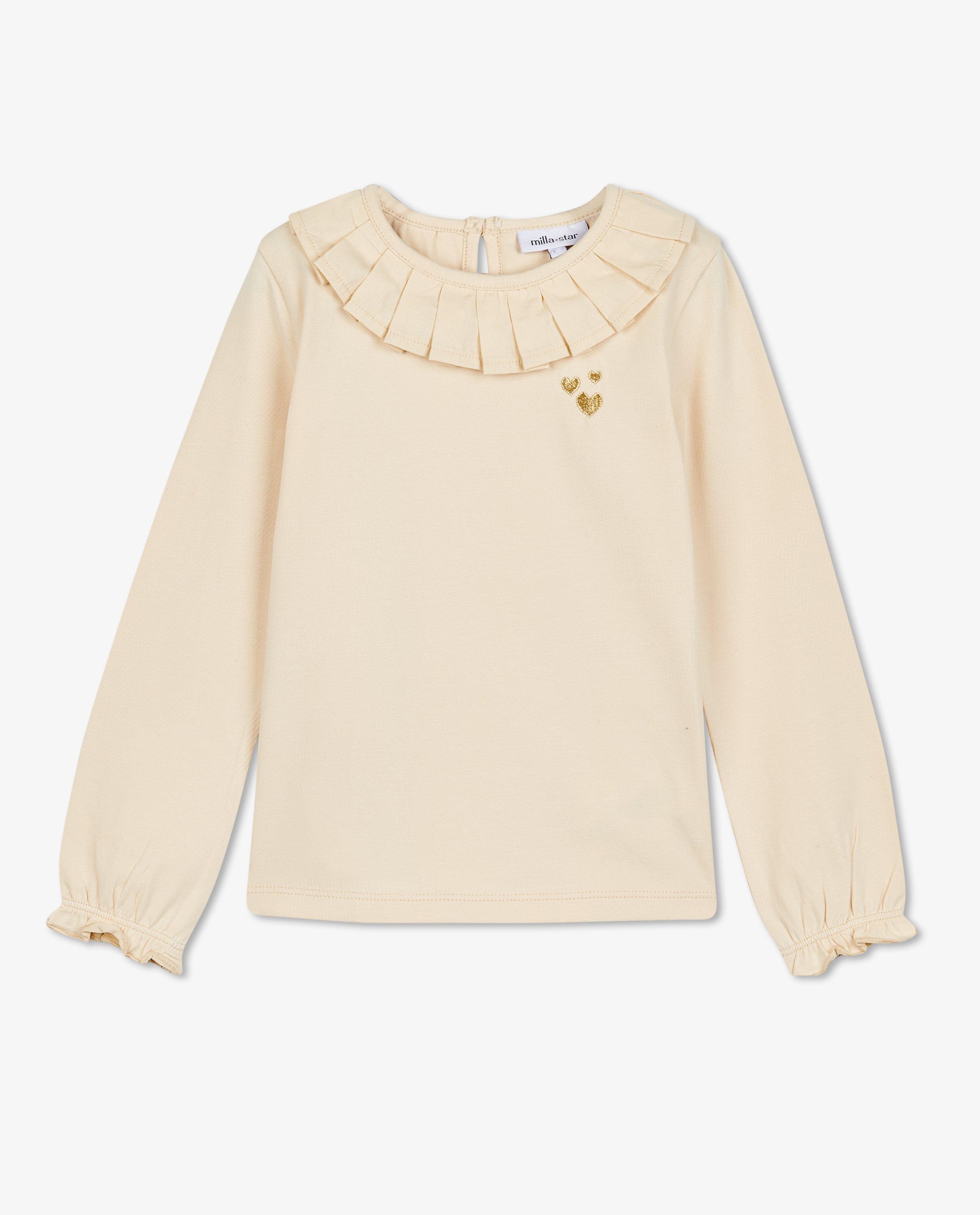 T-shirts - Longsleeve met volants