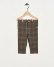 Pantalon brun à carreaux - null - Cuddles and Smiles