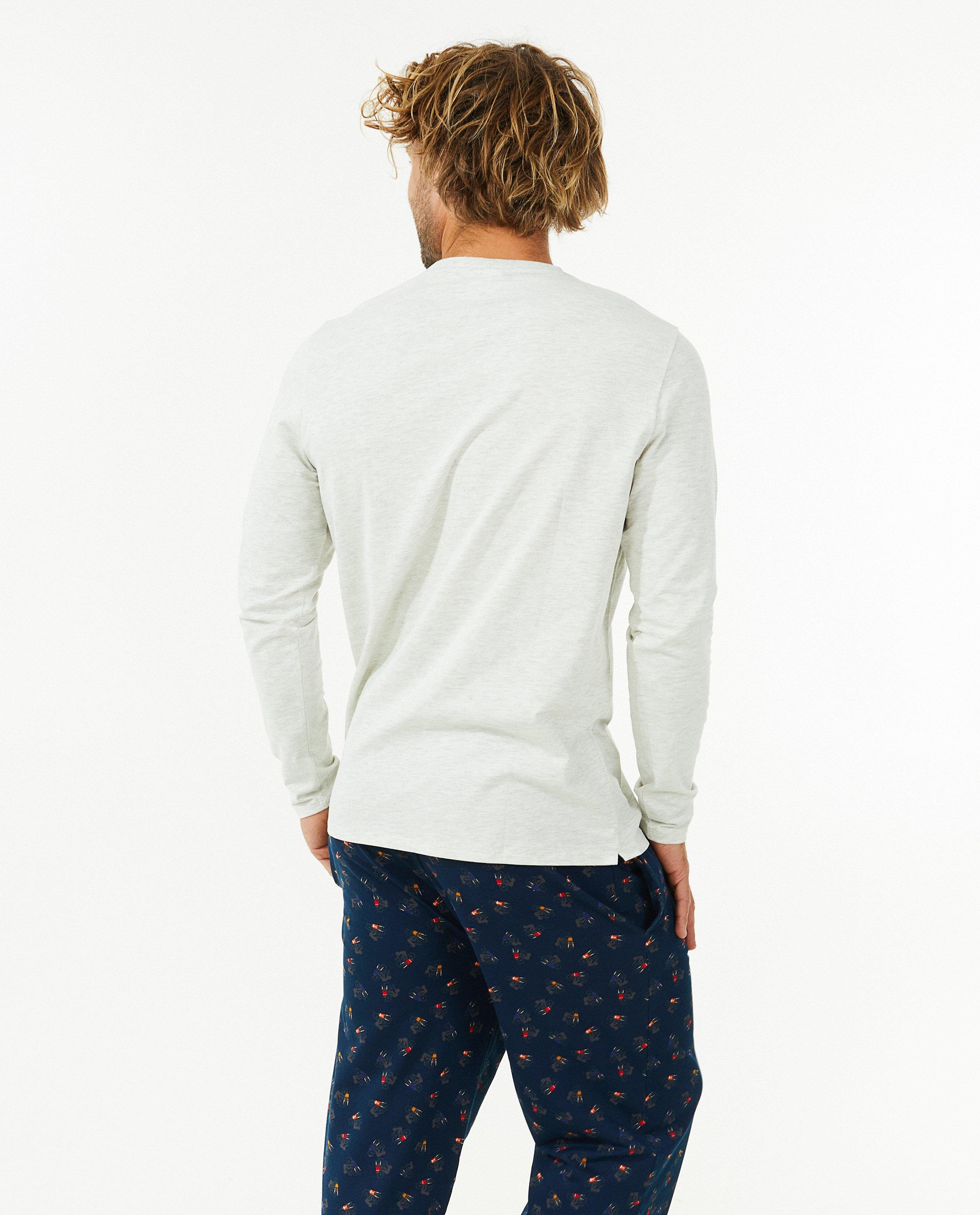 T-shirts - Longsleeve met print, heren
