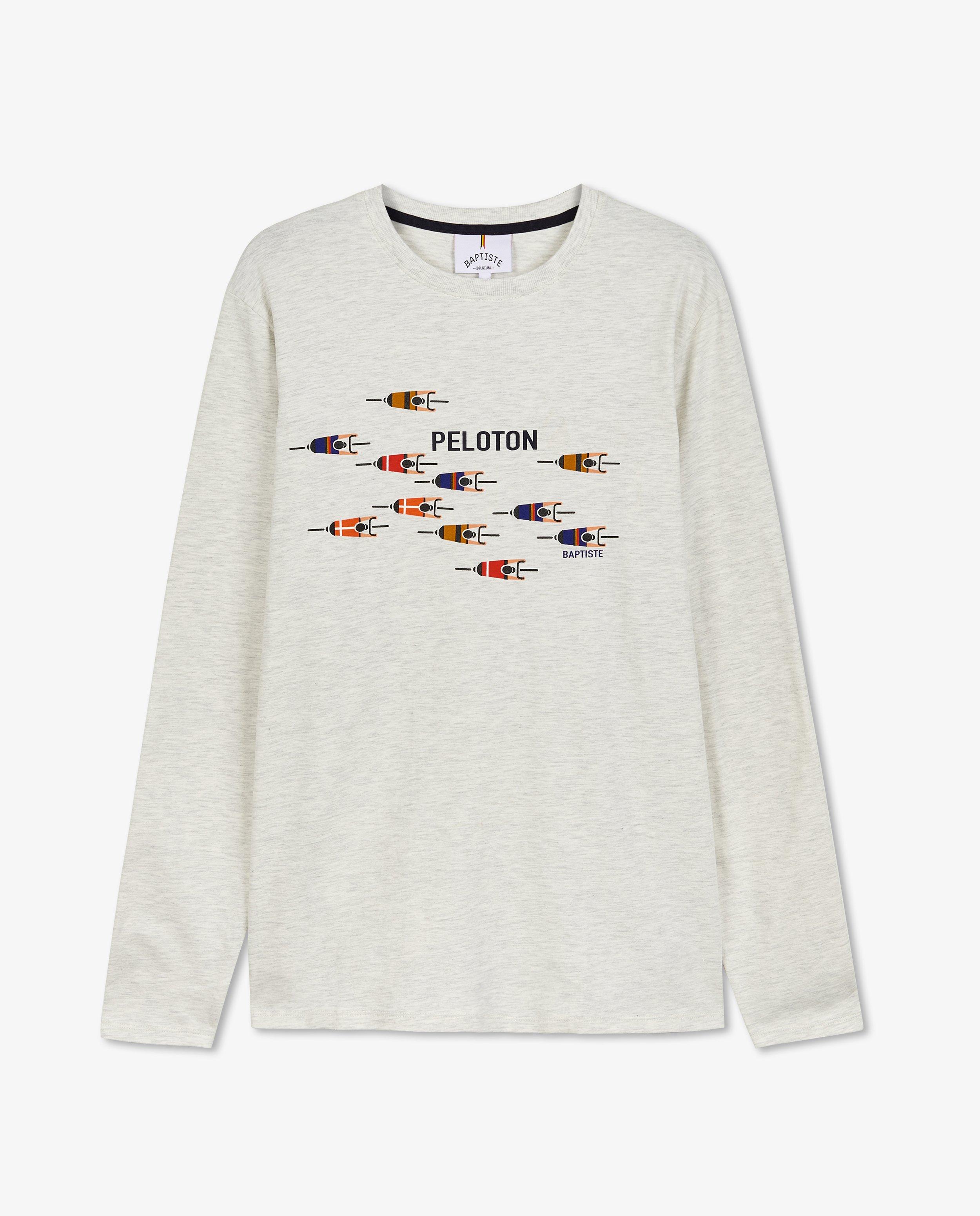 T-shirts - Longsleeve met print, heren