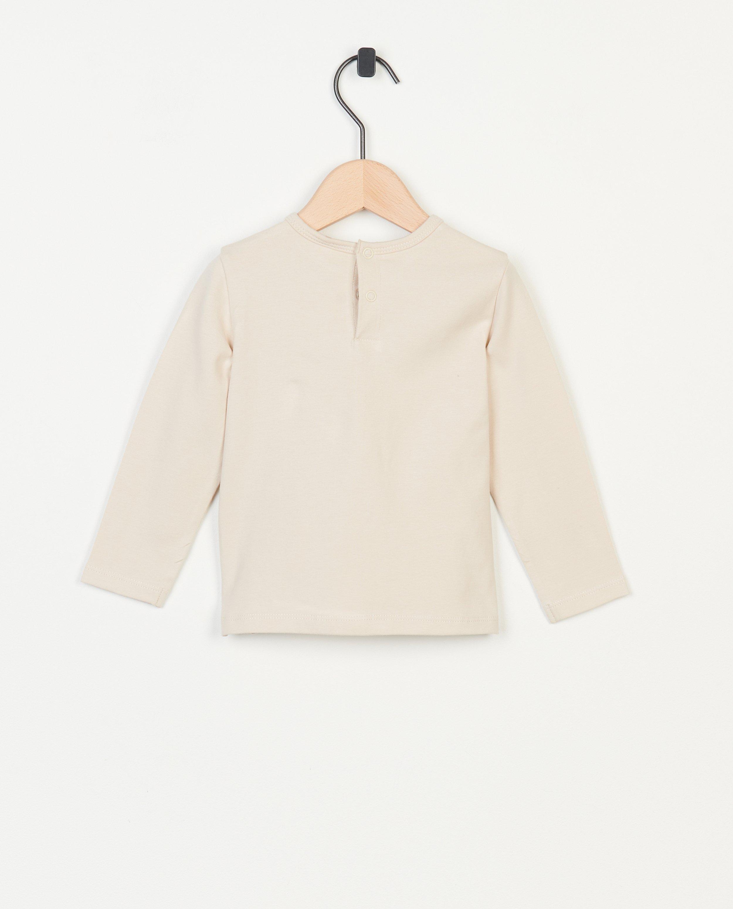 T-shirts - Longsleeve met print, baby
