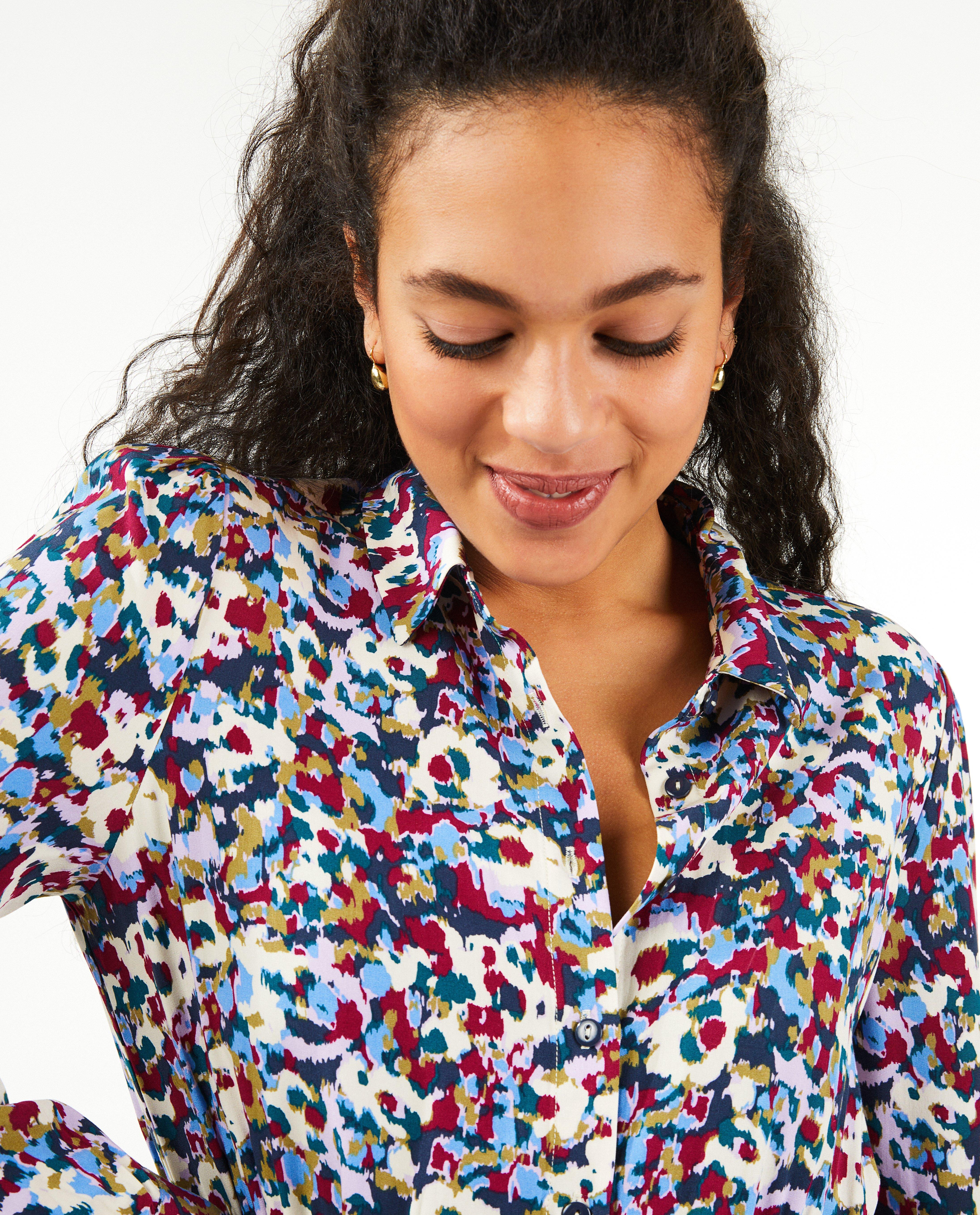 Kleedjes - Lange jurk met print