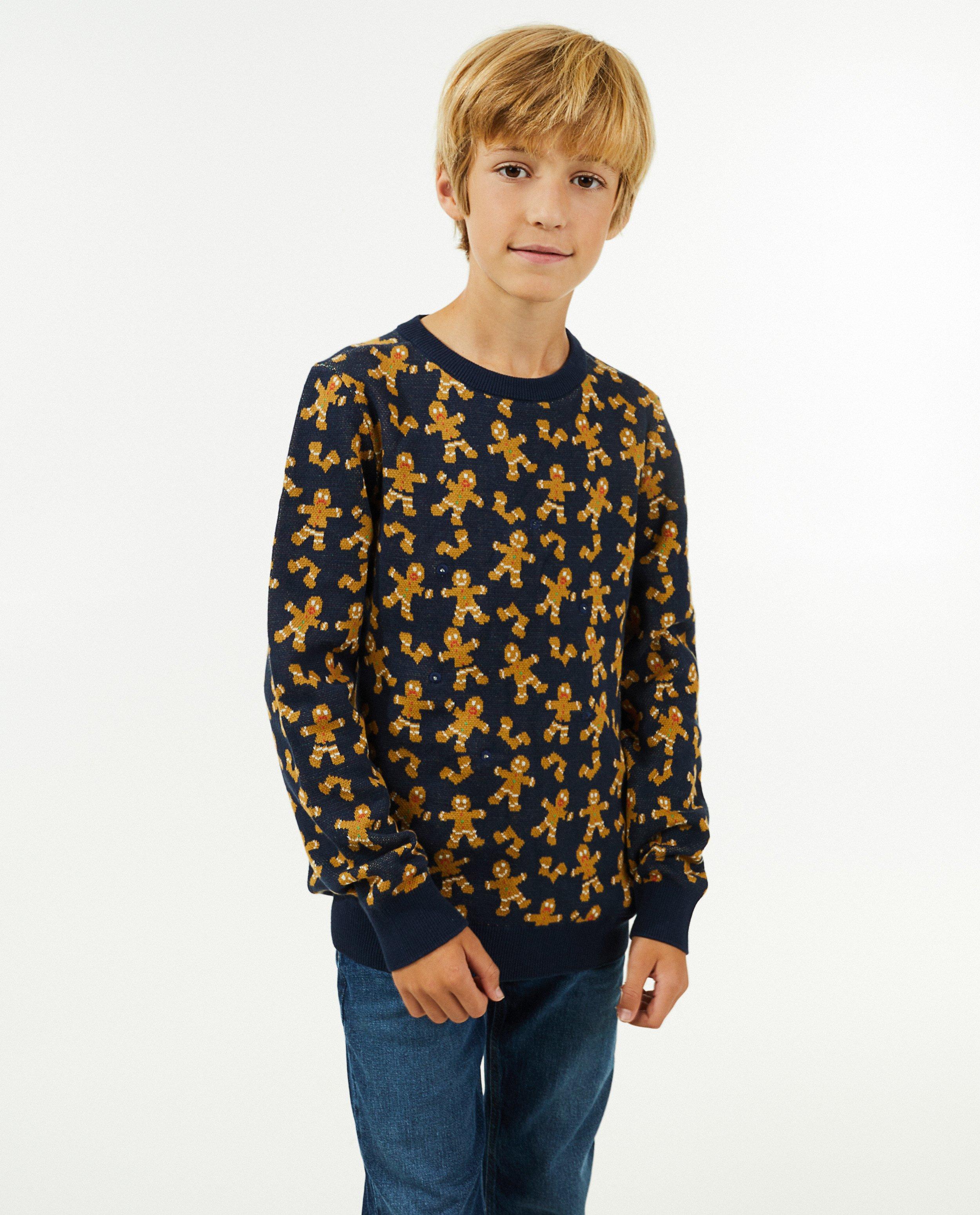 Truien - Trui met lichtjes, 7-14 jaar