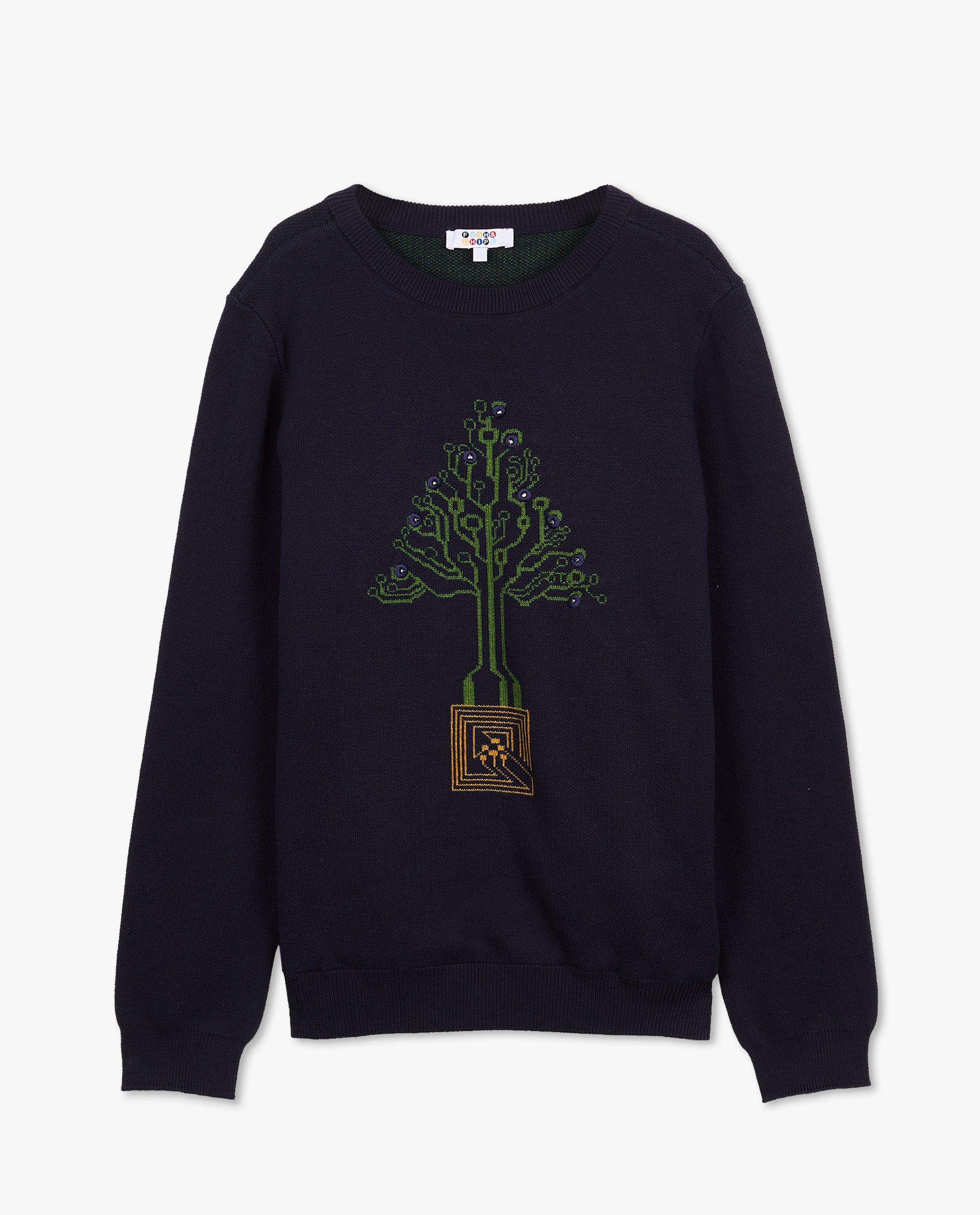 Truien - Trui met lichtjes, 7-14 jaar