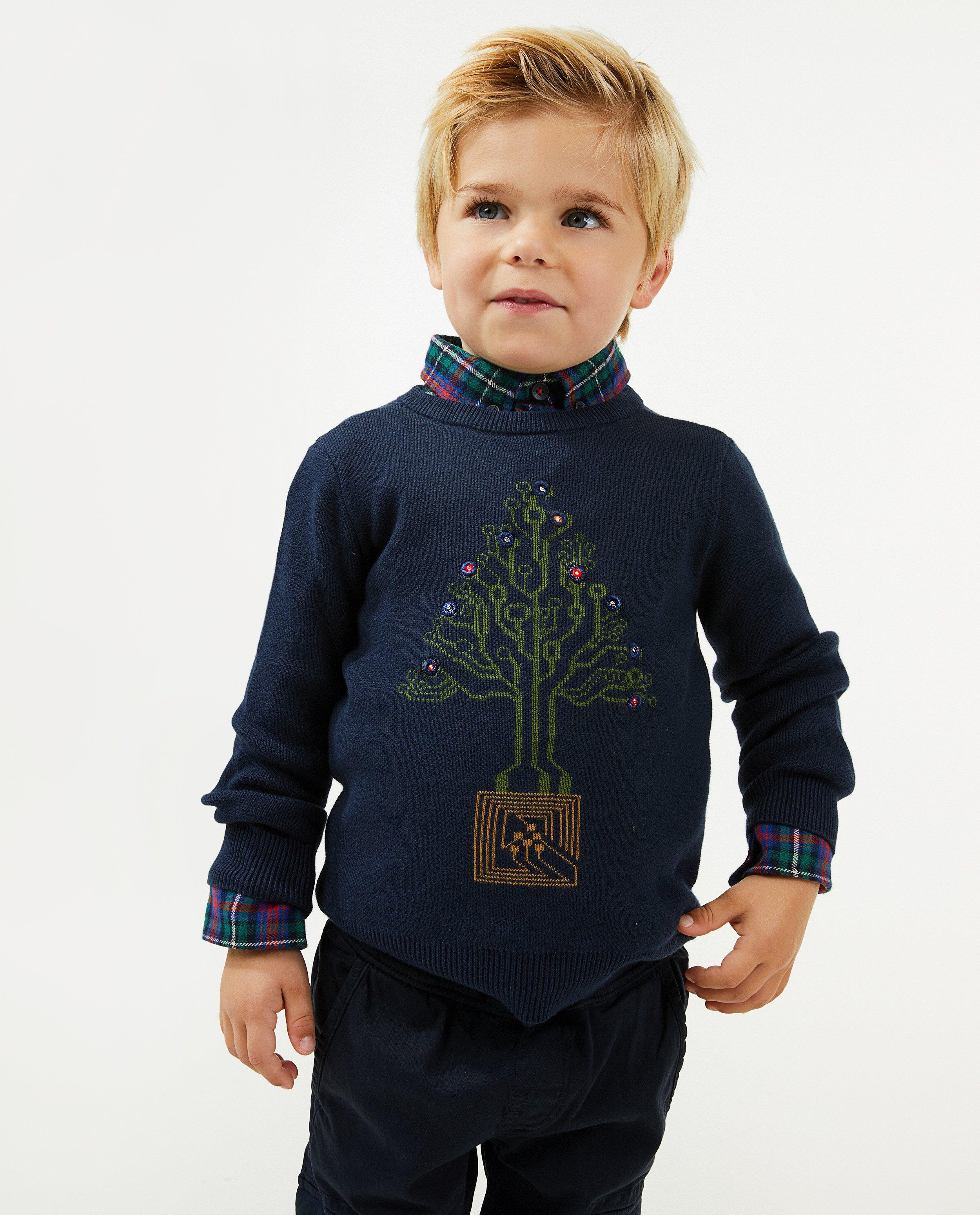 Truien - Trui met lichtjes, 2-7 jaar