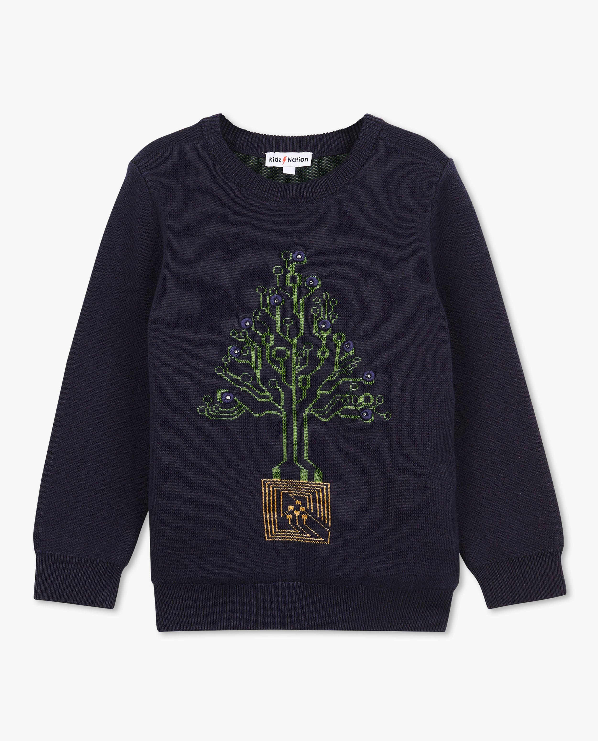 Truien - Trui met lichtjes, 2-7 jaar