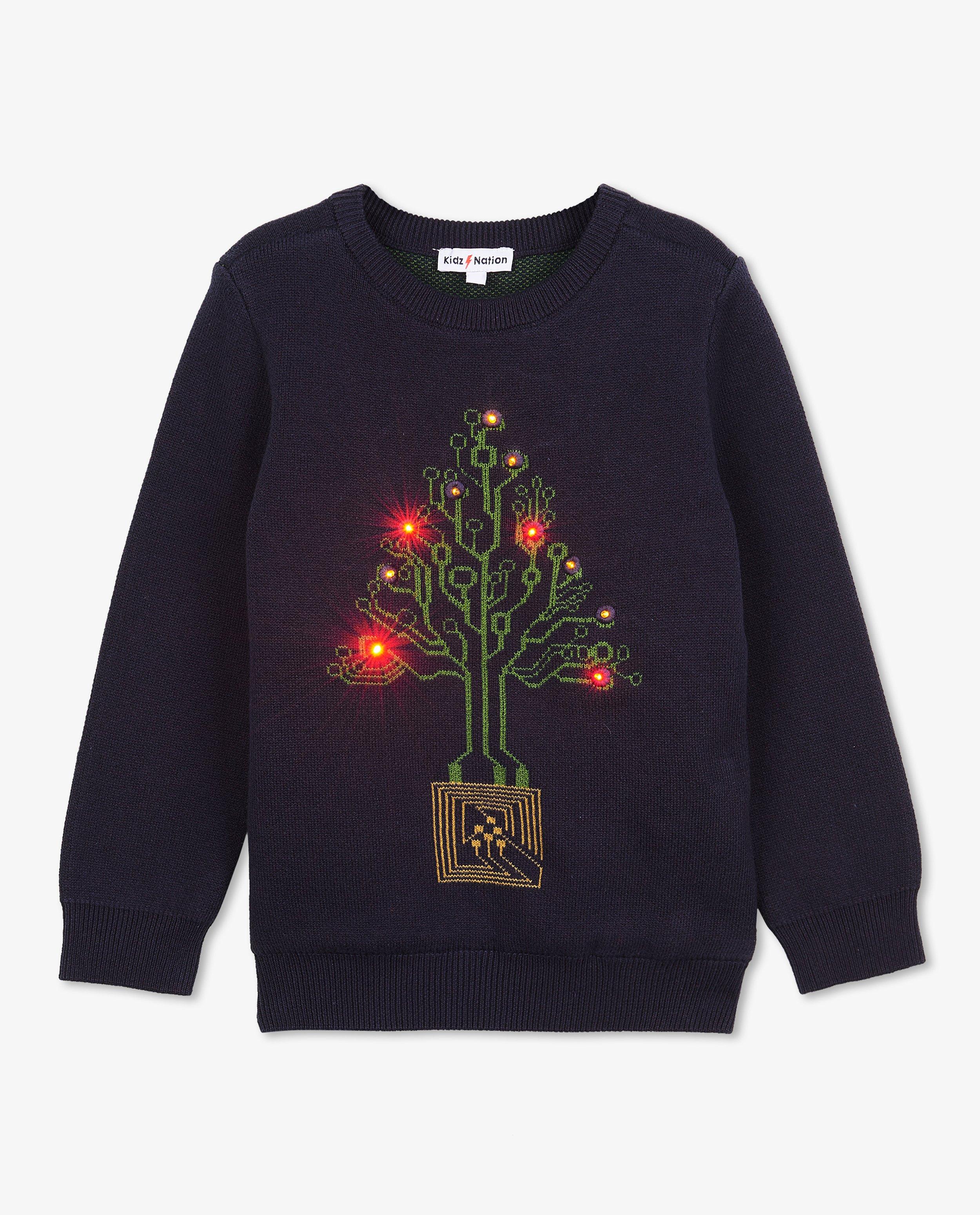 Truien - Trui met lichtjes, 2-7 jaar