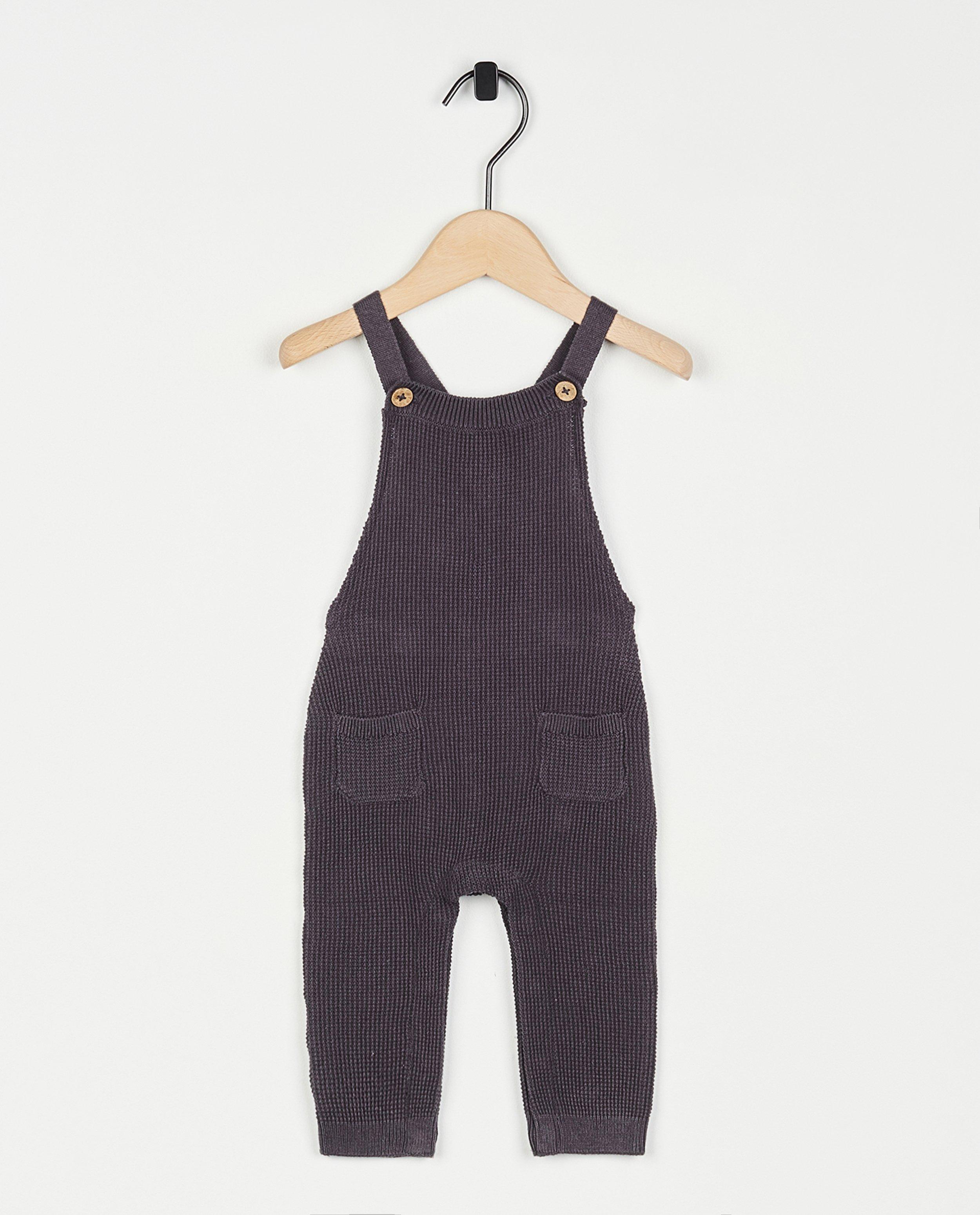 Gebreide salopette - null - Newborn 50-68