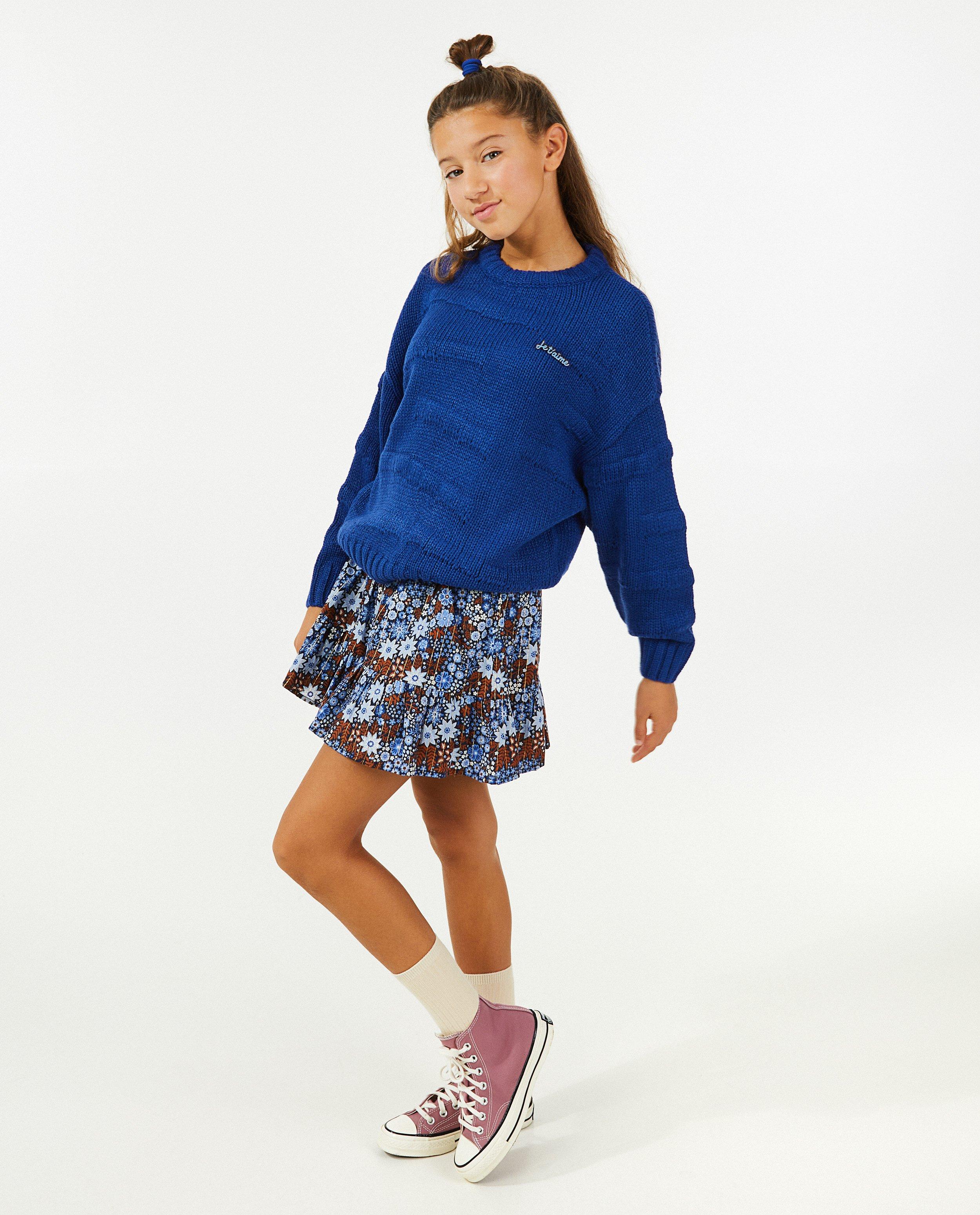 Rok met bloemenprint - null - Fish & Chips