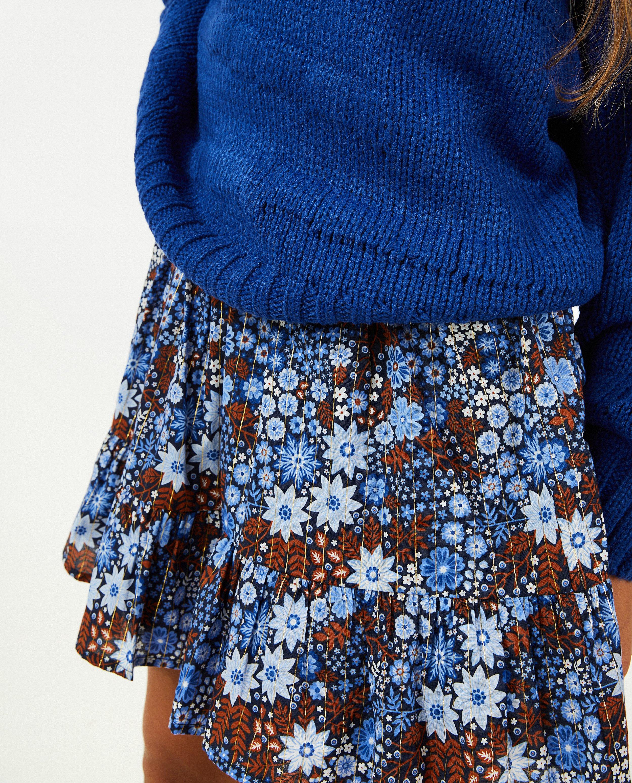 Rokken - Rok met bloemenprint