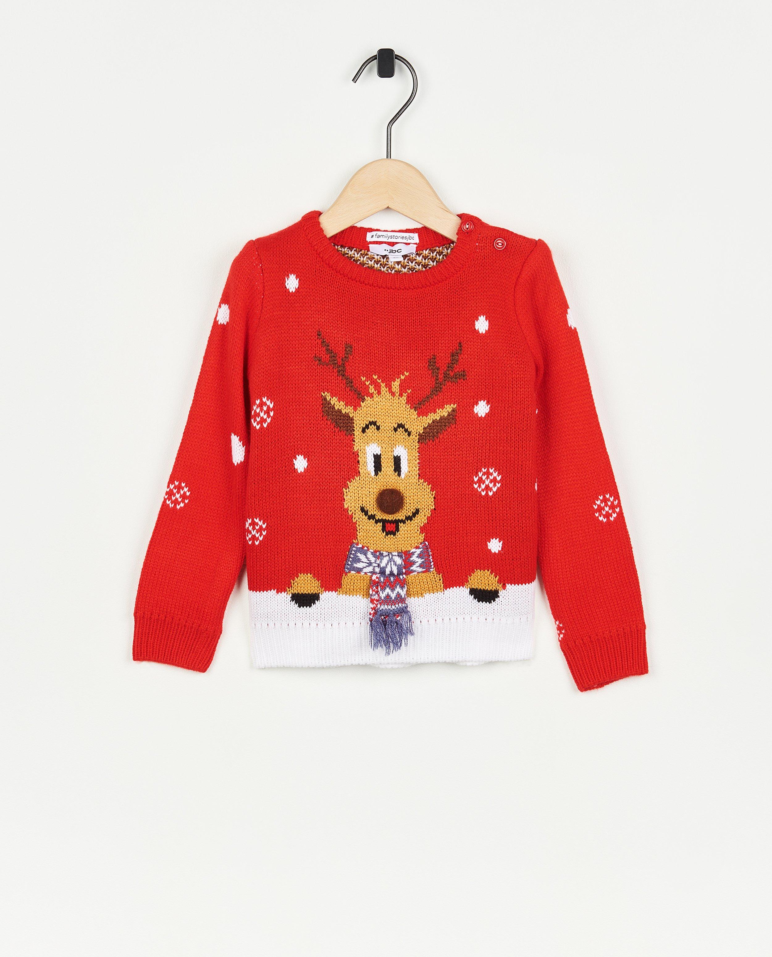 Rode kersttrui, baby - null - Familystories