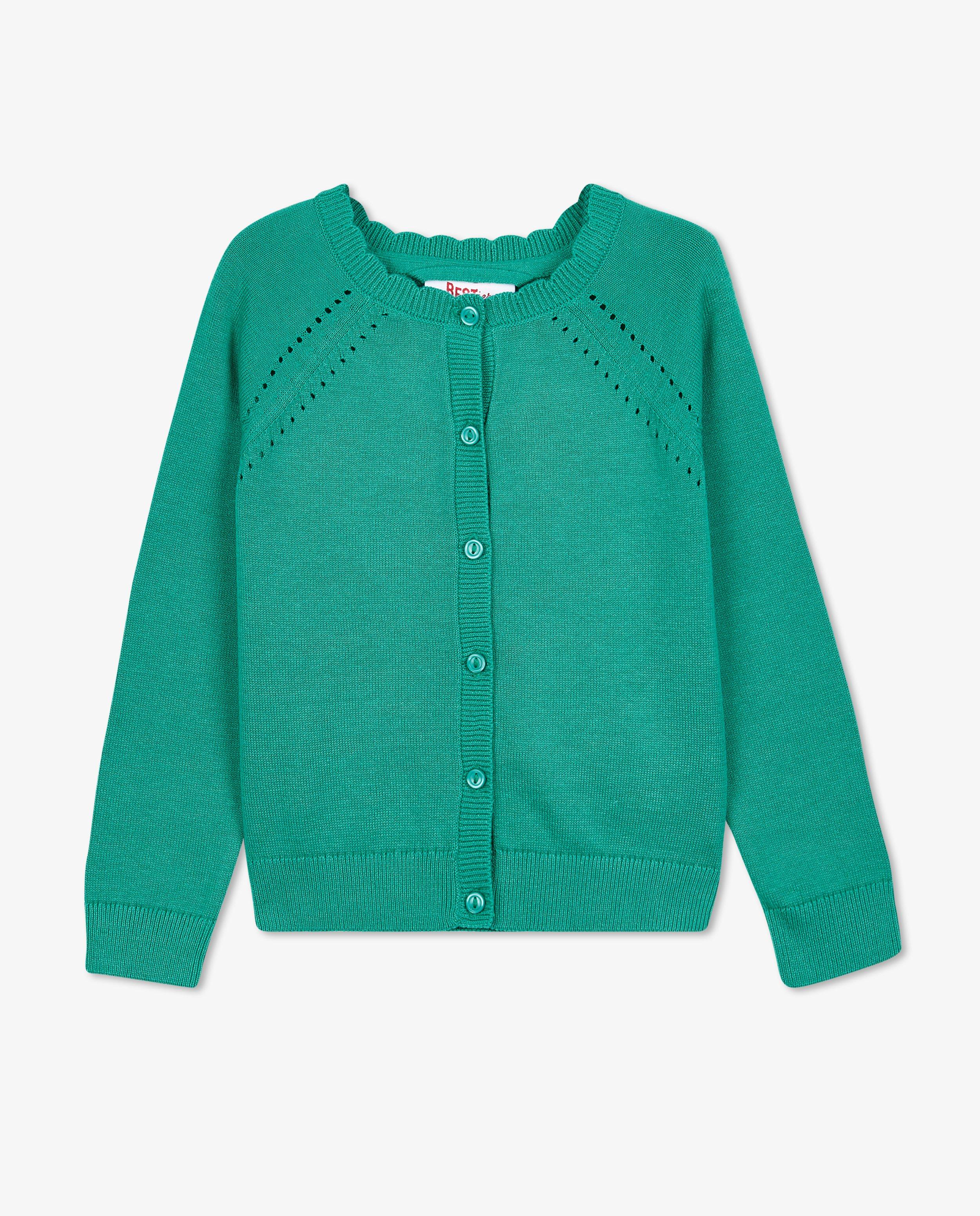 Cardigan - Groene cardigan