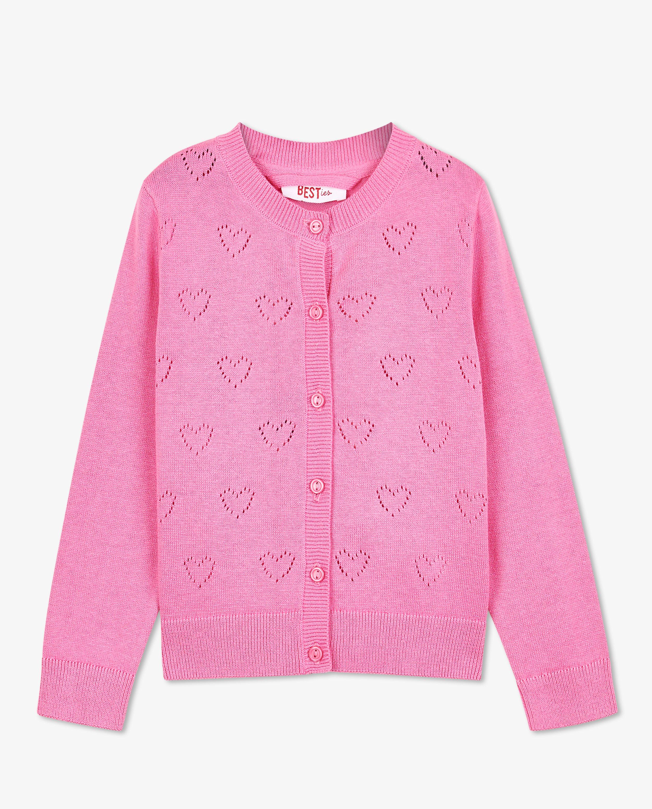 Cardigan - Cardigan met ajourpatroon